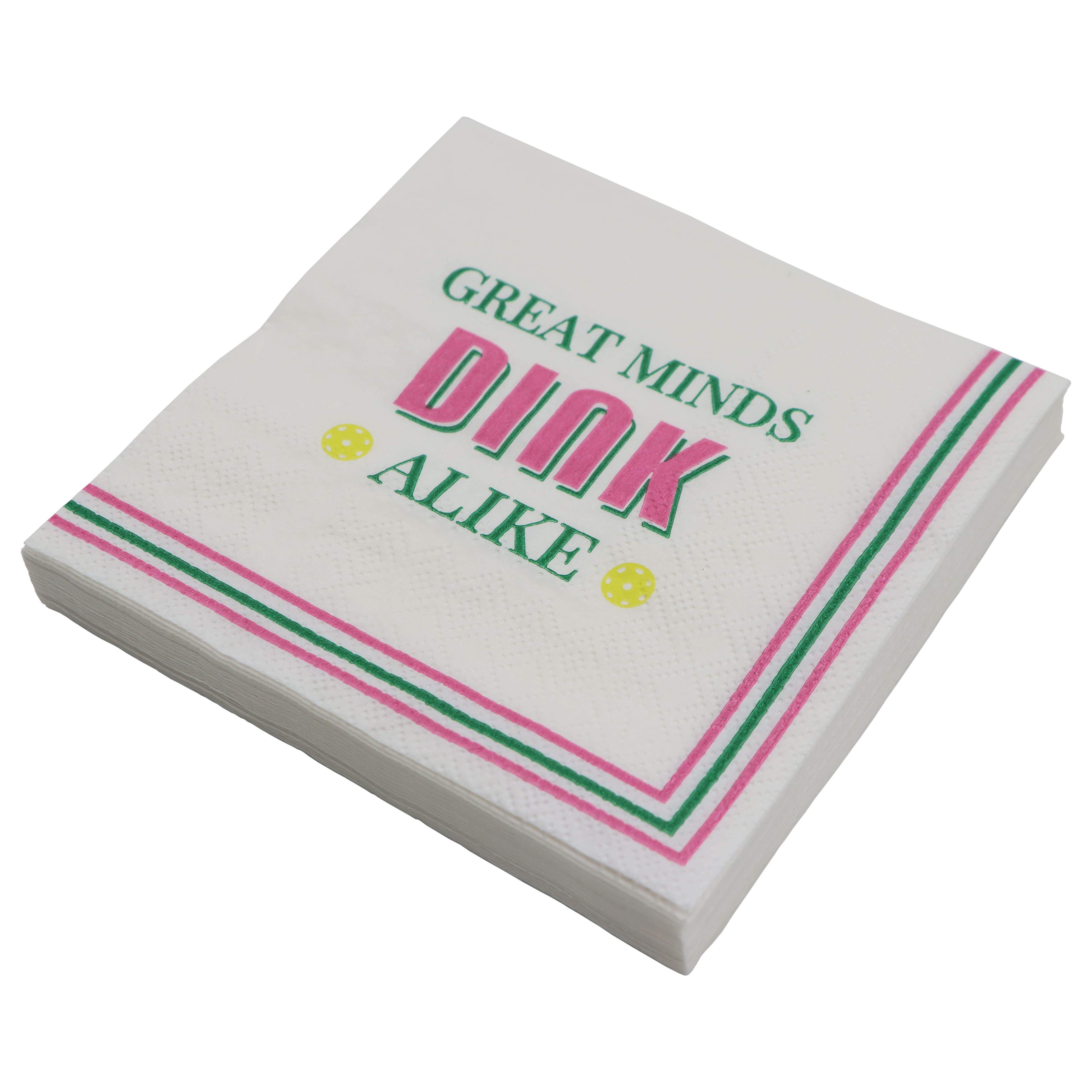 Cocktail Court Great Minds Dink Alike Paper Beverage Napkins, 20ct. by Celebrate It™