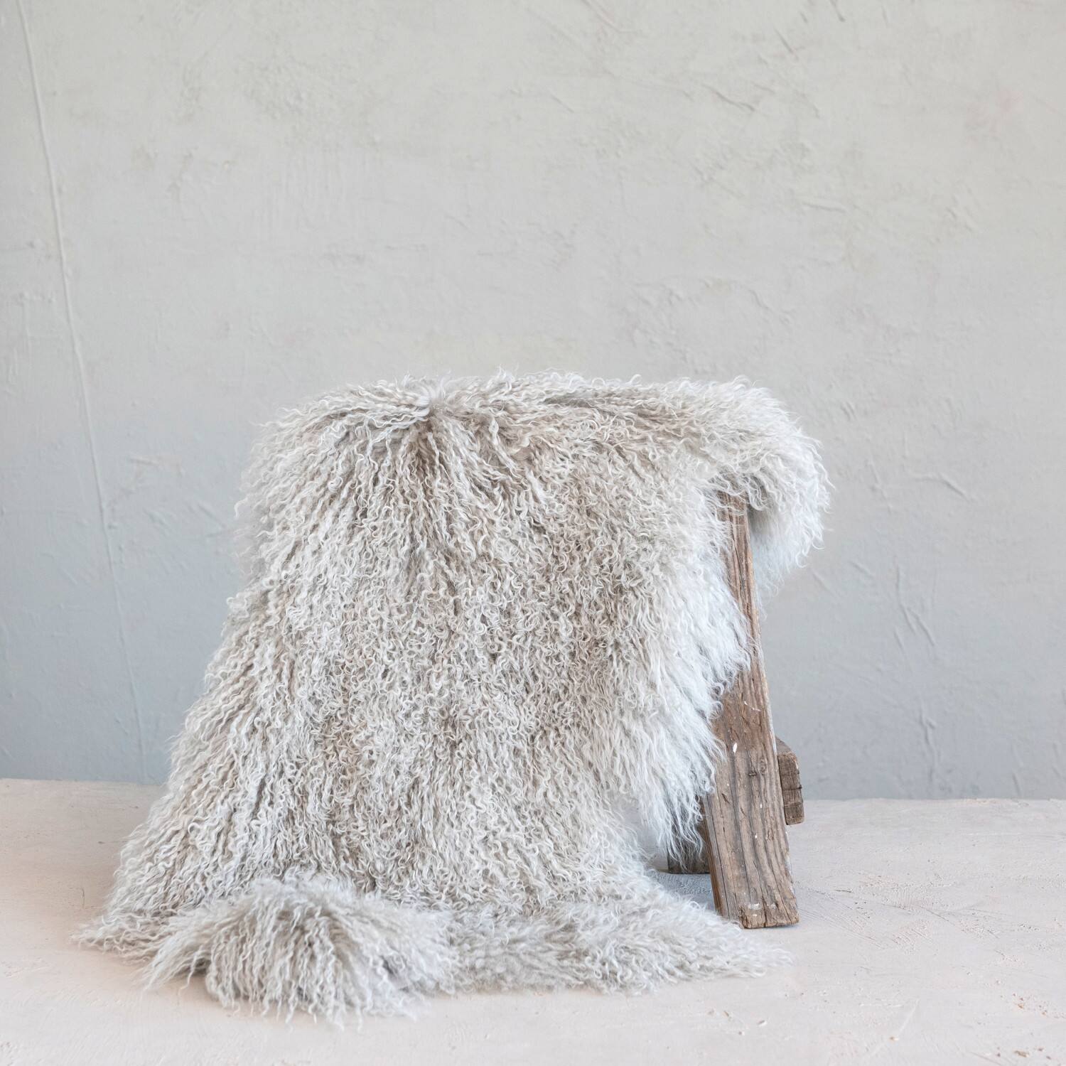 Hello Honey® 2.5ft. x 4ft. Tibetan Lamb Fur Rug