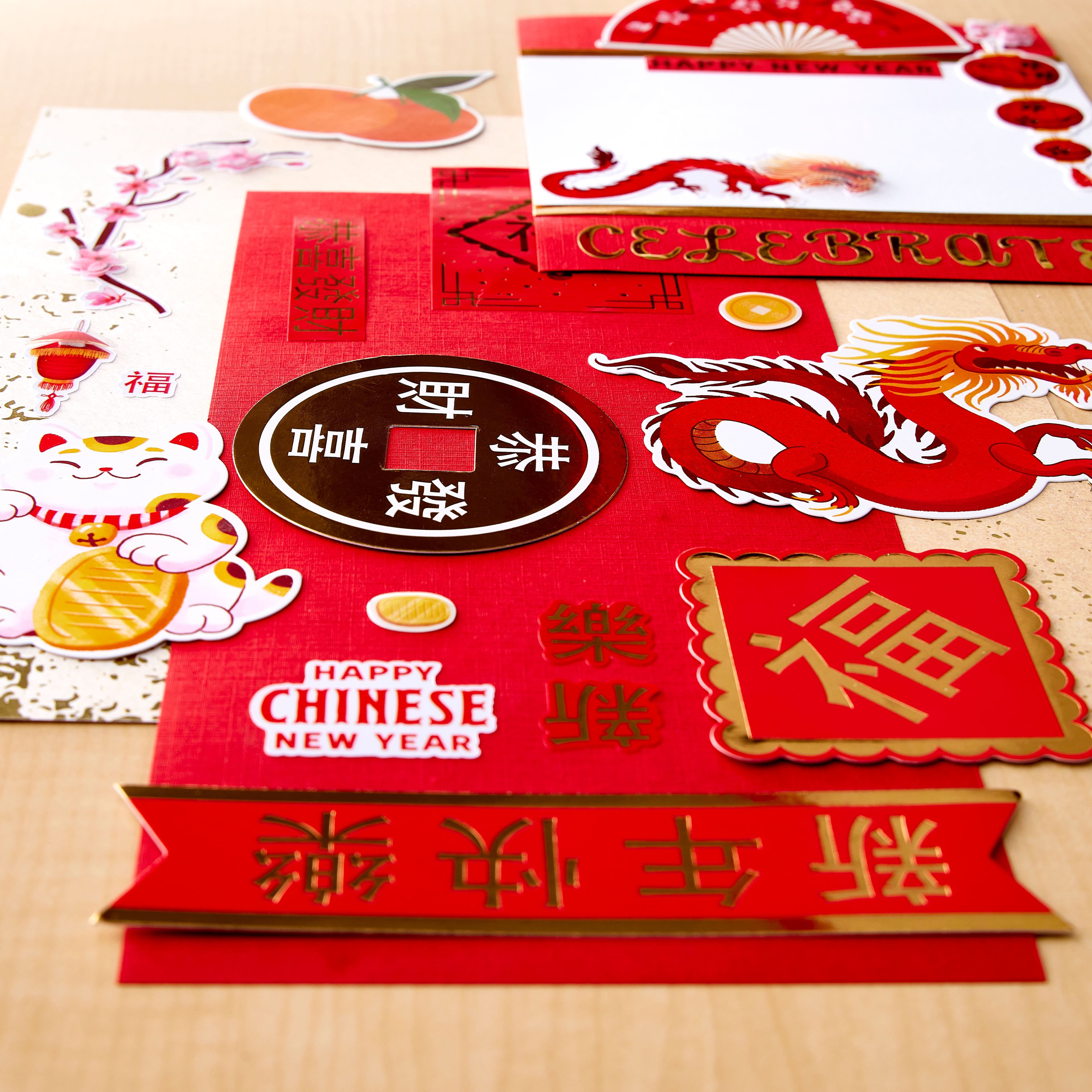 Chinese New Year Stickers by Recollections™