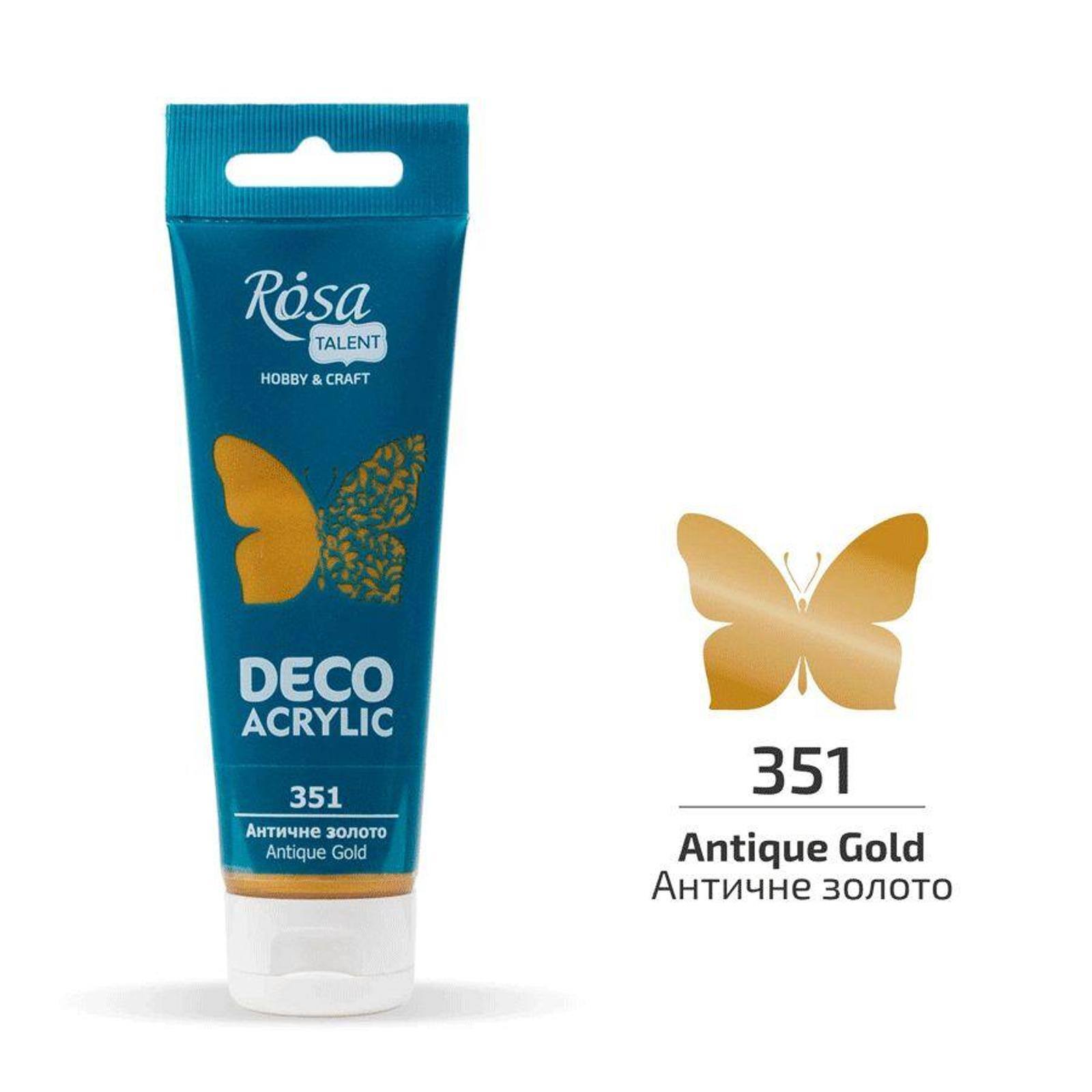 Rosa Talent Metallic Deco Acrylic Paint
