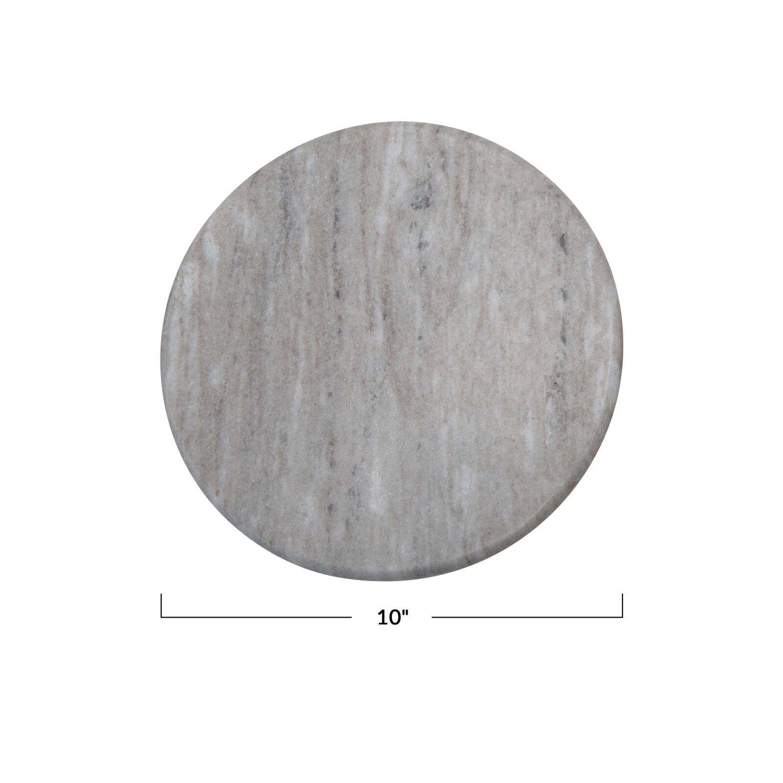 10" Contemporary Reversible Marble Cheese Board