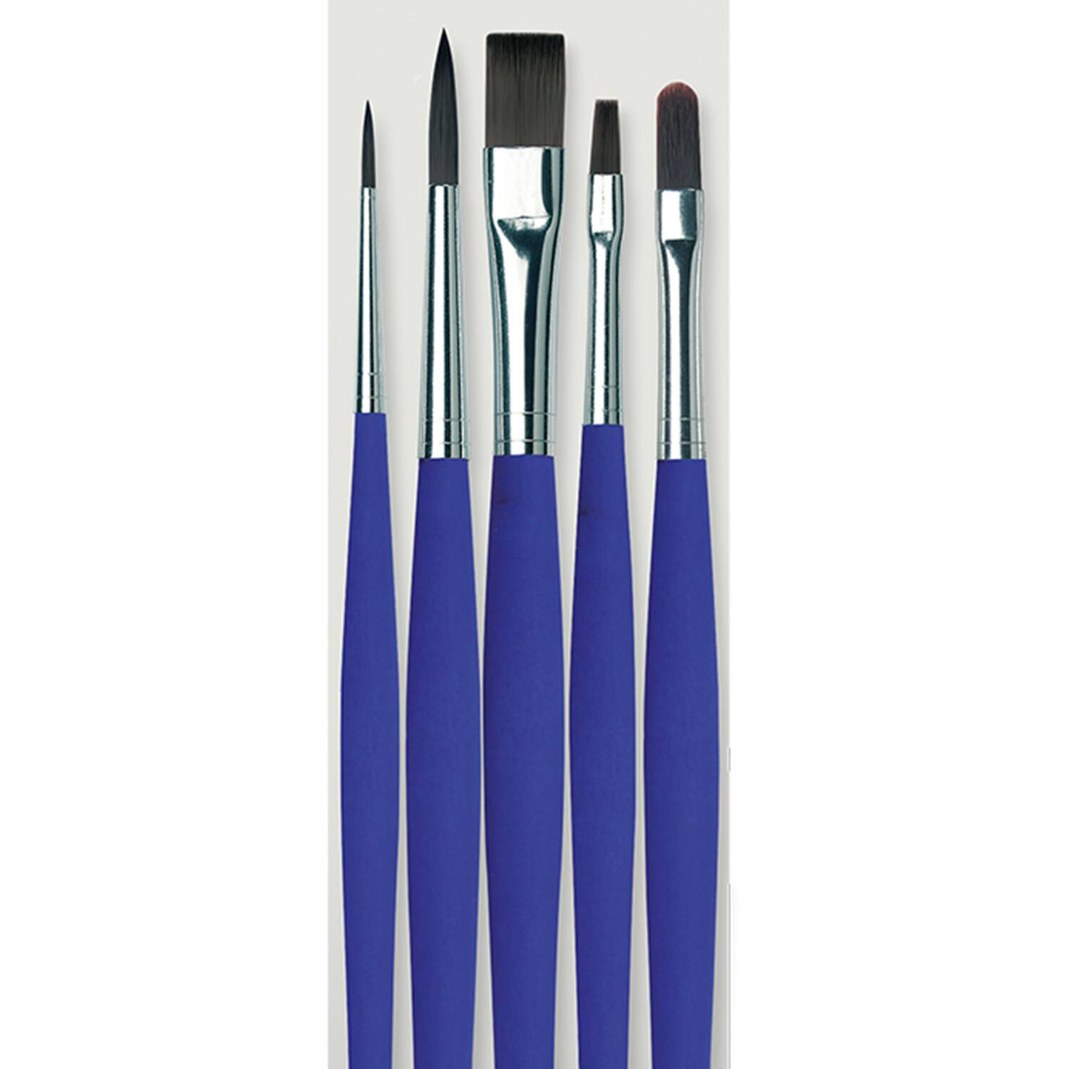 da Vinci FORTE Acrylics 5 Piece Student Brush Set