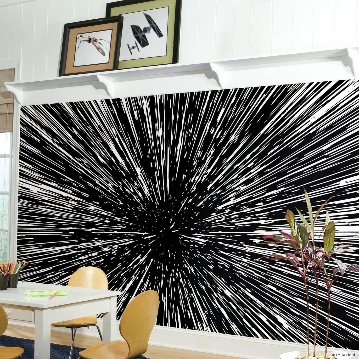 RoomMates Hyper Space Peel & Stick Mural