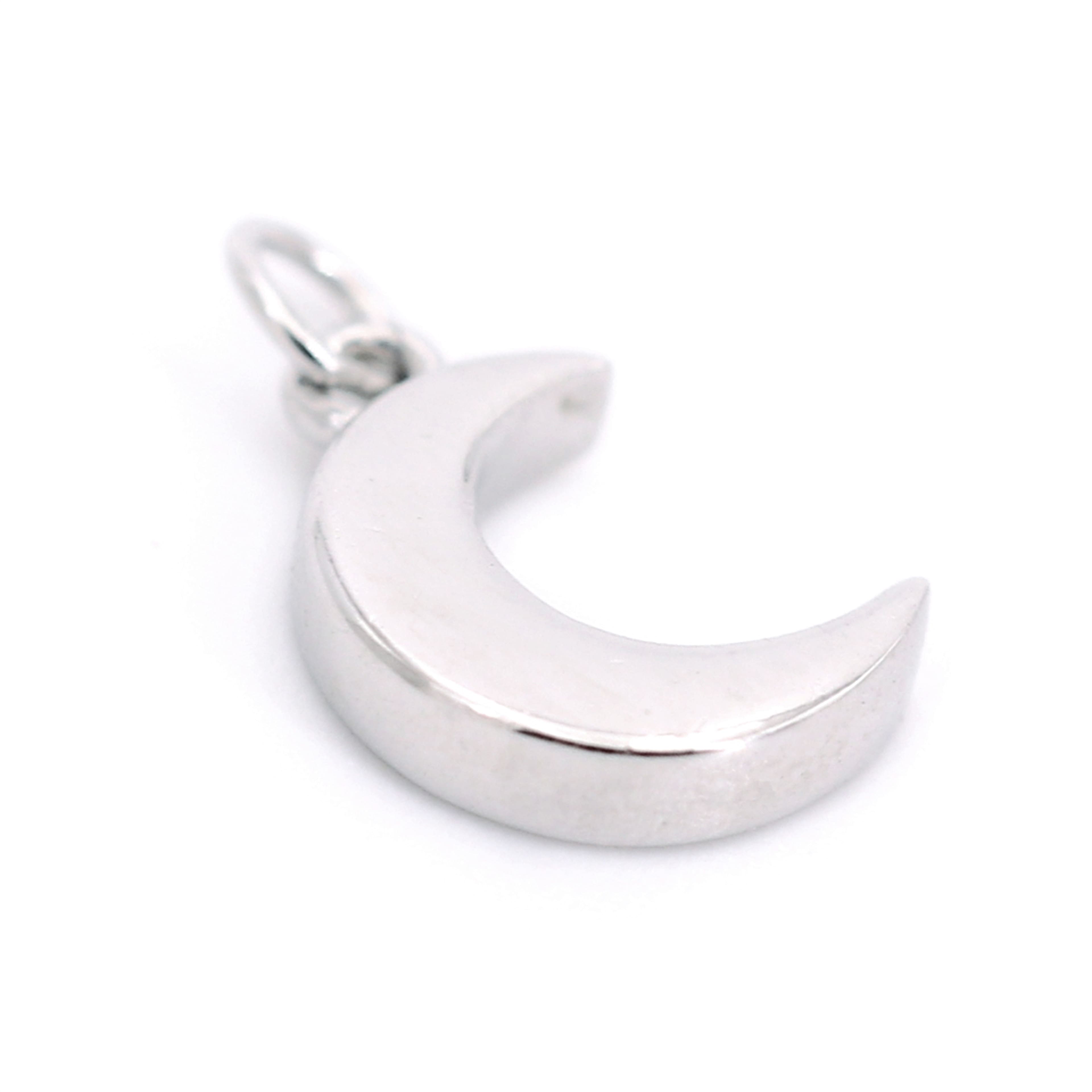 Sterling Silver Moon Icon Charm by Bead Landing™