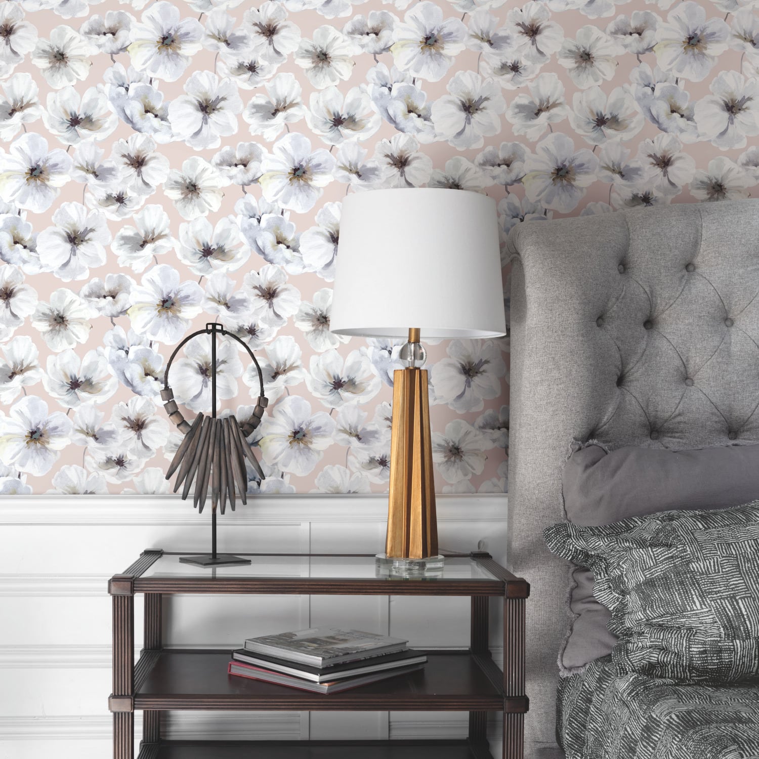 RoomMates Tamara Day Hawthorn Blossom Peel & Stick Wallpaper