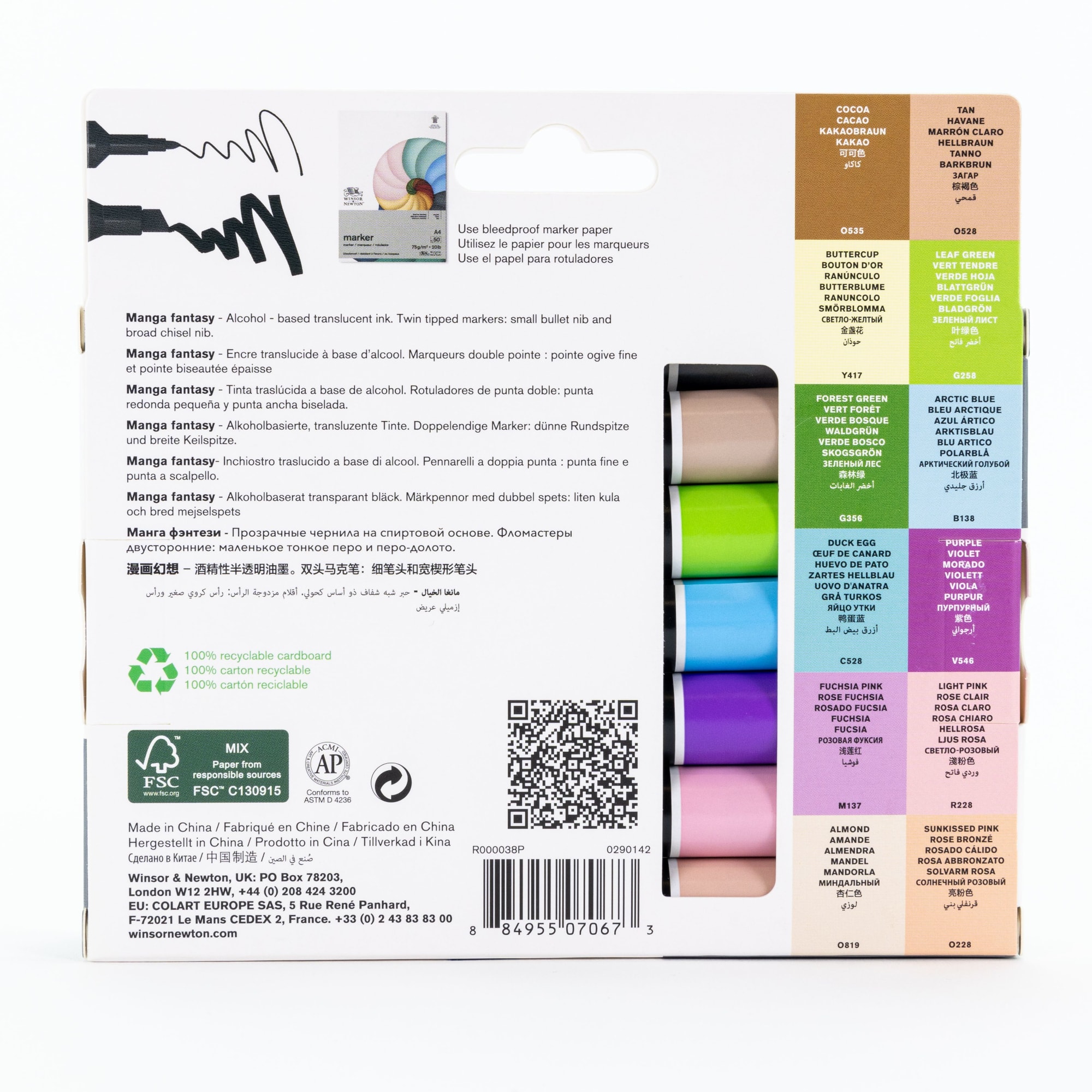 Winsor & Newton® ProMarker™ Manga Fantasy Set