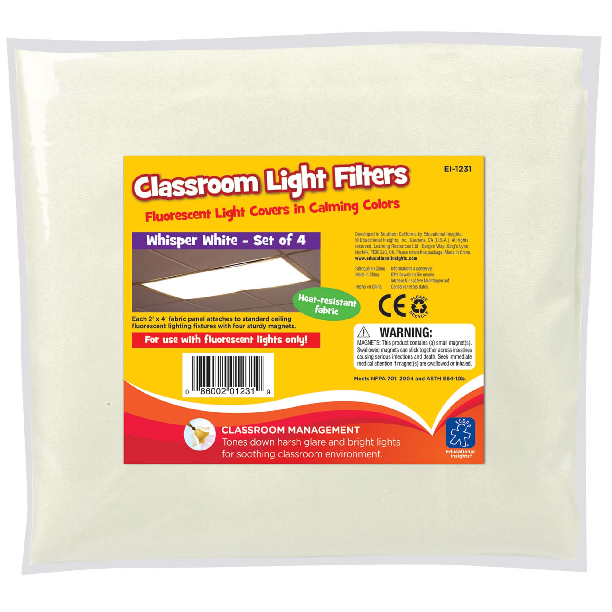 Educational Insights Whisper White Light Filters, 4ct.