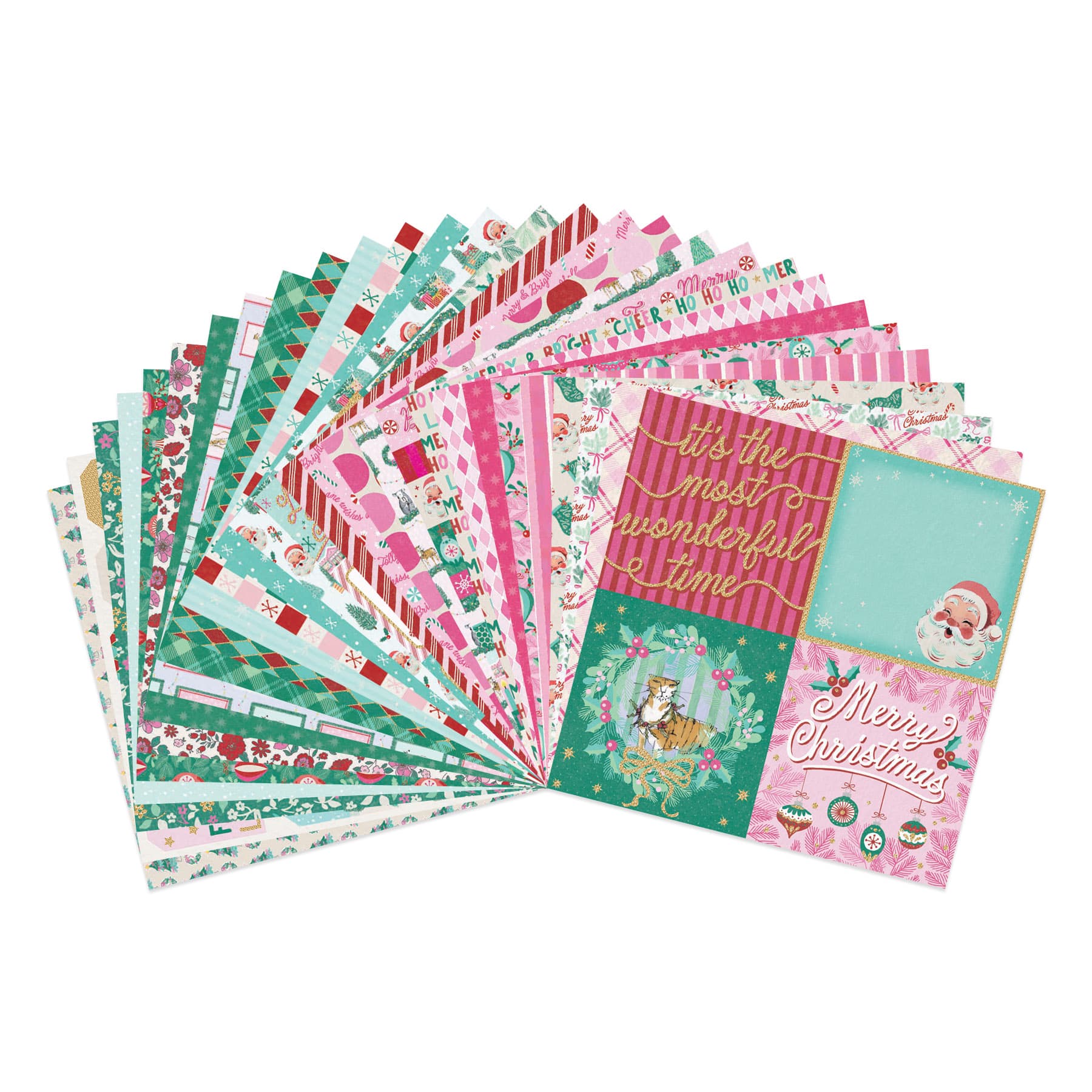 12" x 12" Jingle Joy Cardstock Paper Pad by Recollections™, 58 Sheets