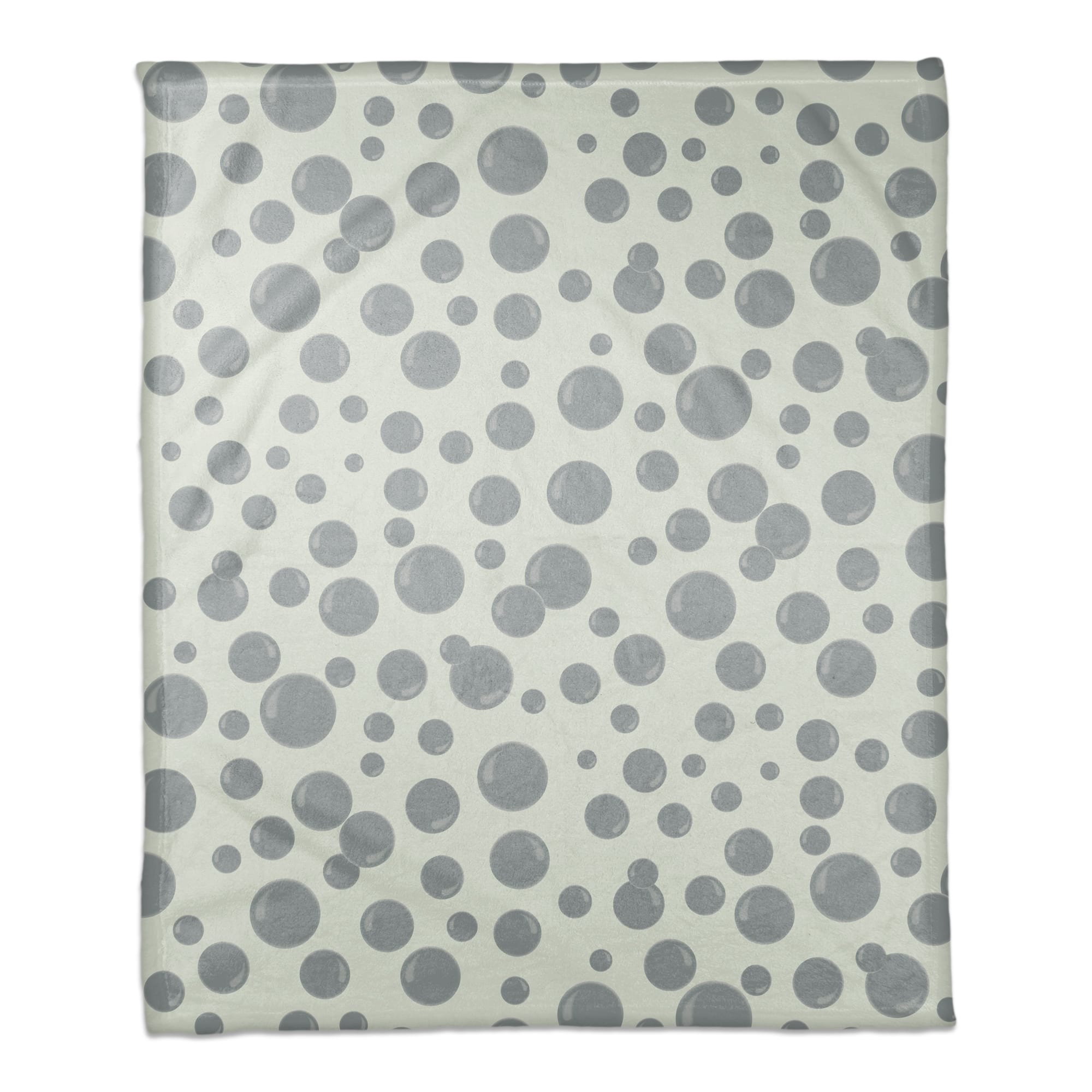 Bubbles All Over Coral Fleece Blanket