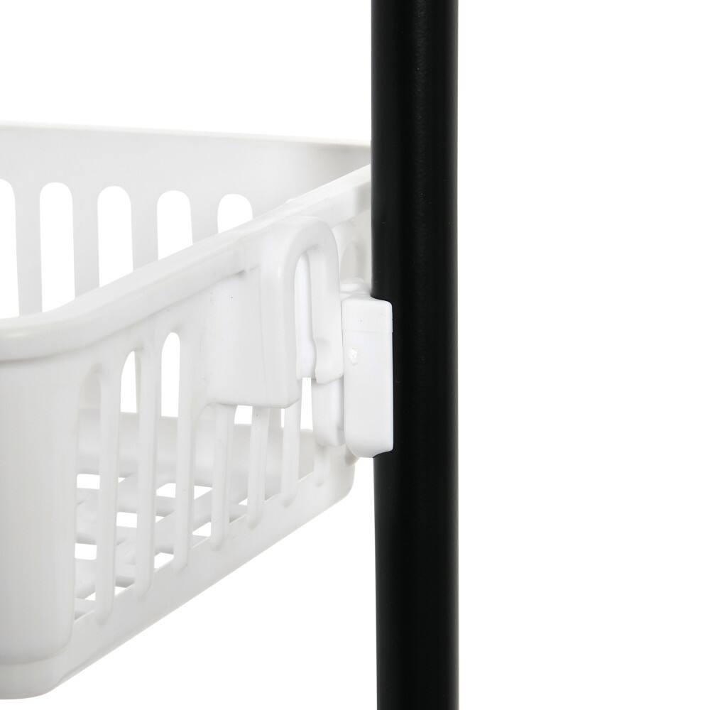 Household Essentials Over the Door Basket Storage Rack