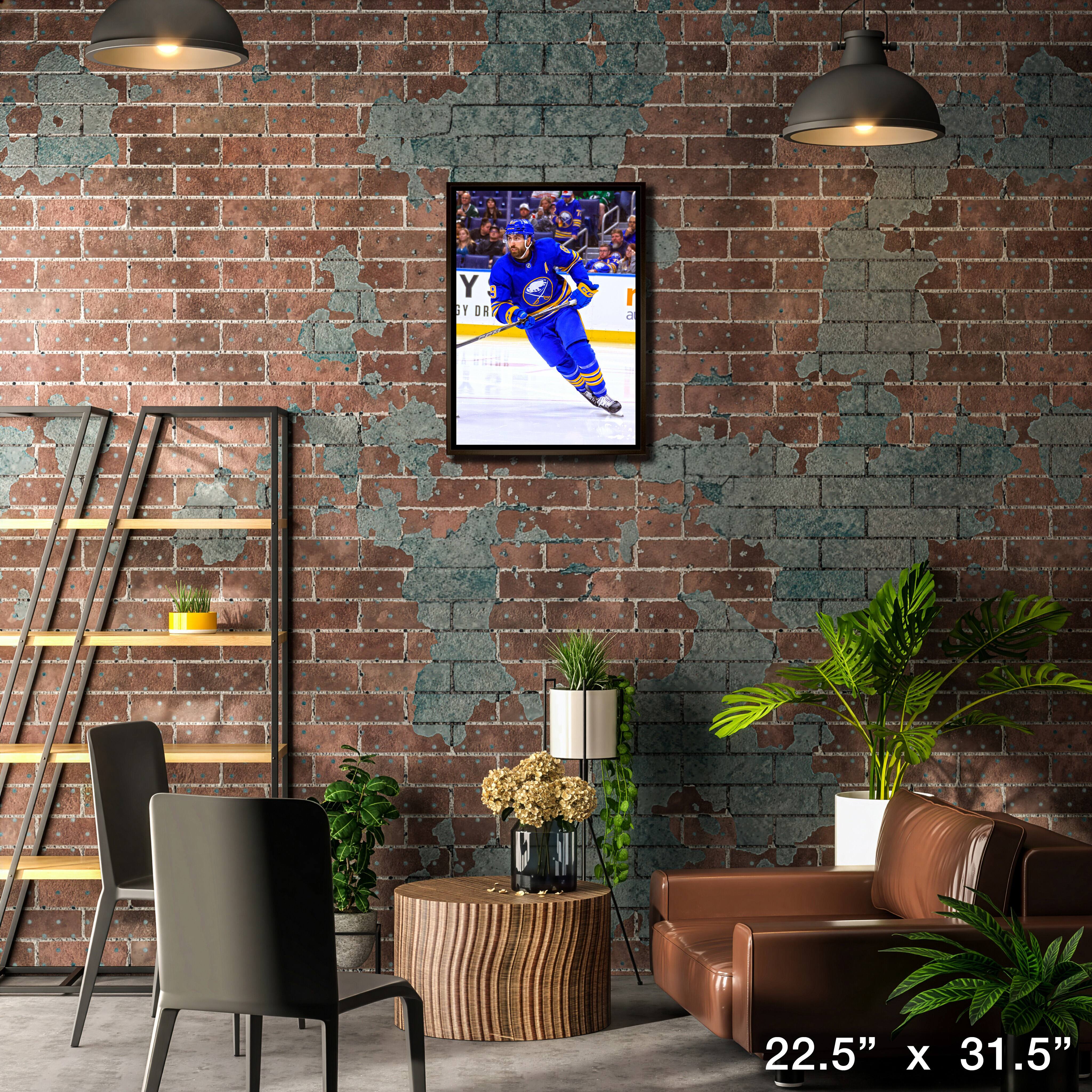 Alex Tuch 20" x 29" Framed Canvas Buffalo Sabres 22.5" x 31.5"