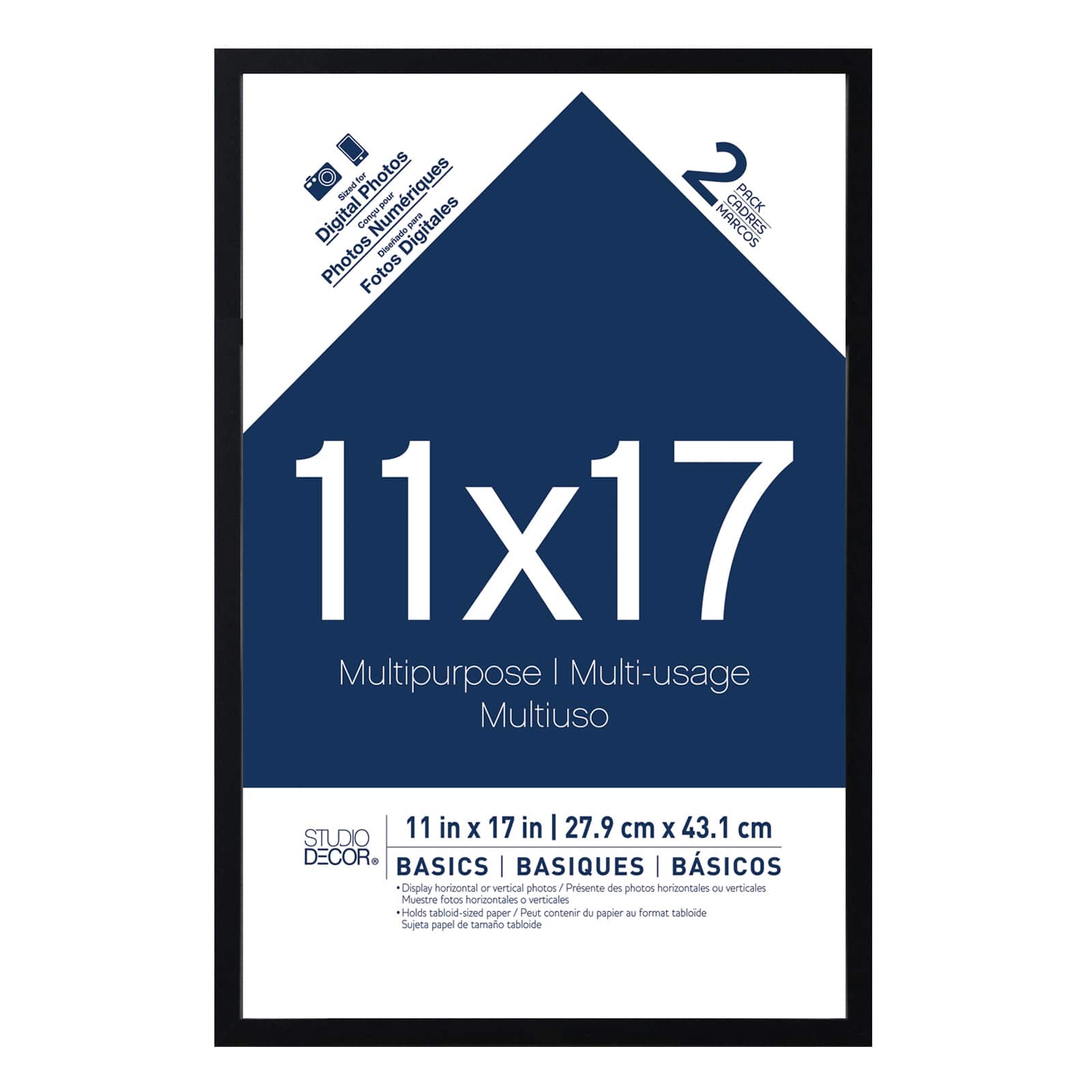 2-Pack Basics Multipurpose Frames by Studio Décor®