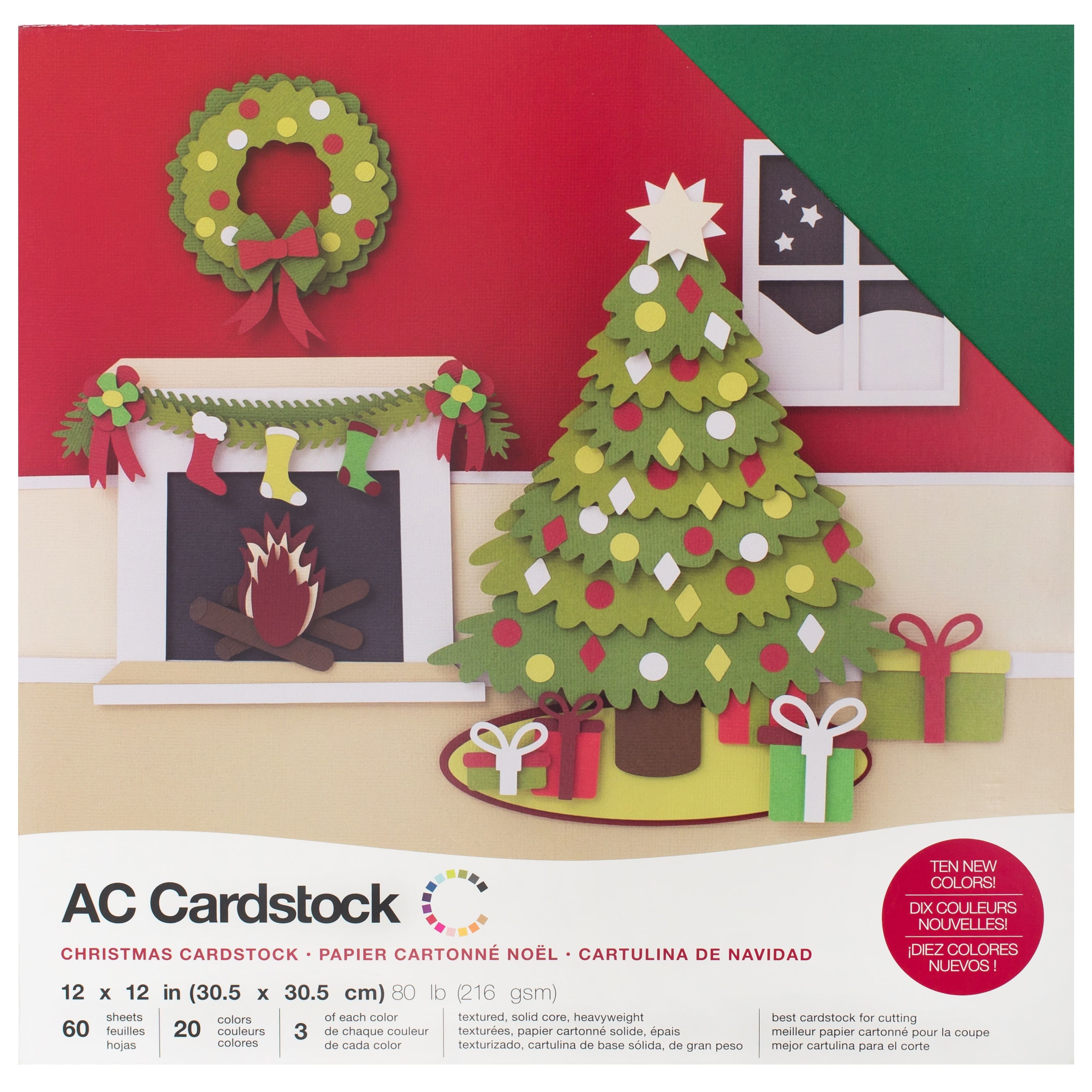 American Crafts™ 12" x 12" Variety Cardstock Set