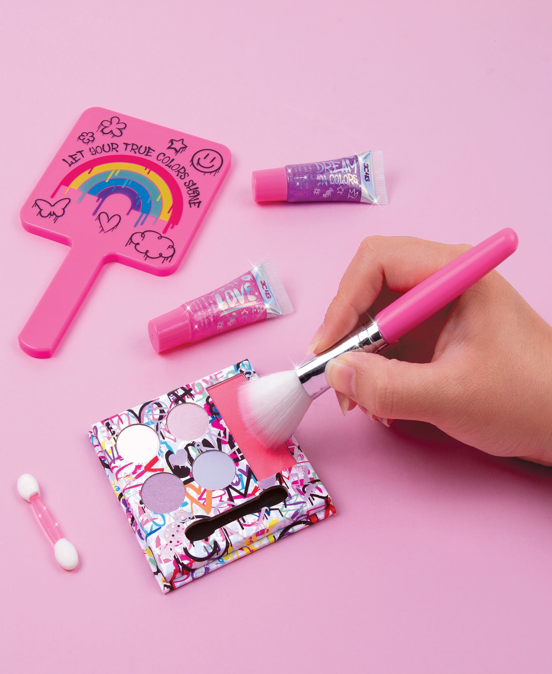 Make It Real™ 3C4G Graffiti True Colors Cosmetic Set & Mirror