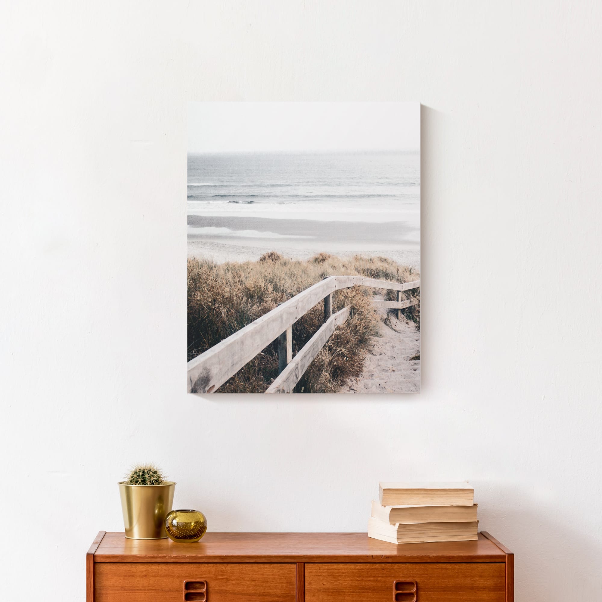 Beach Access Canvas Wall Art