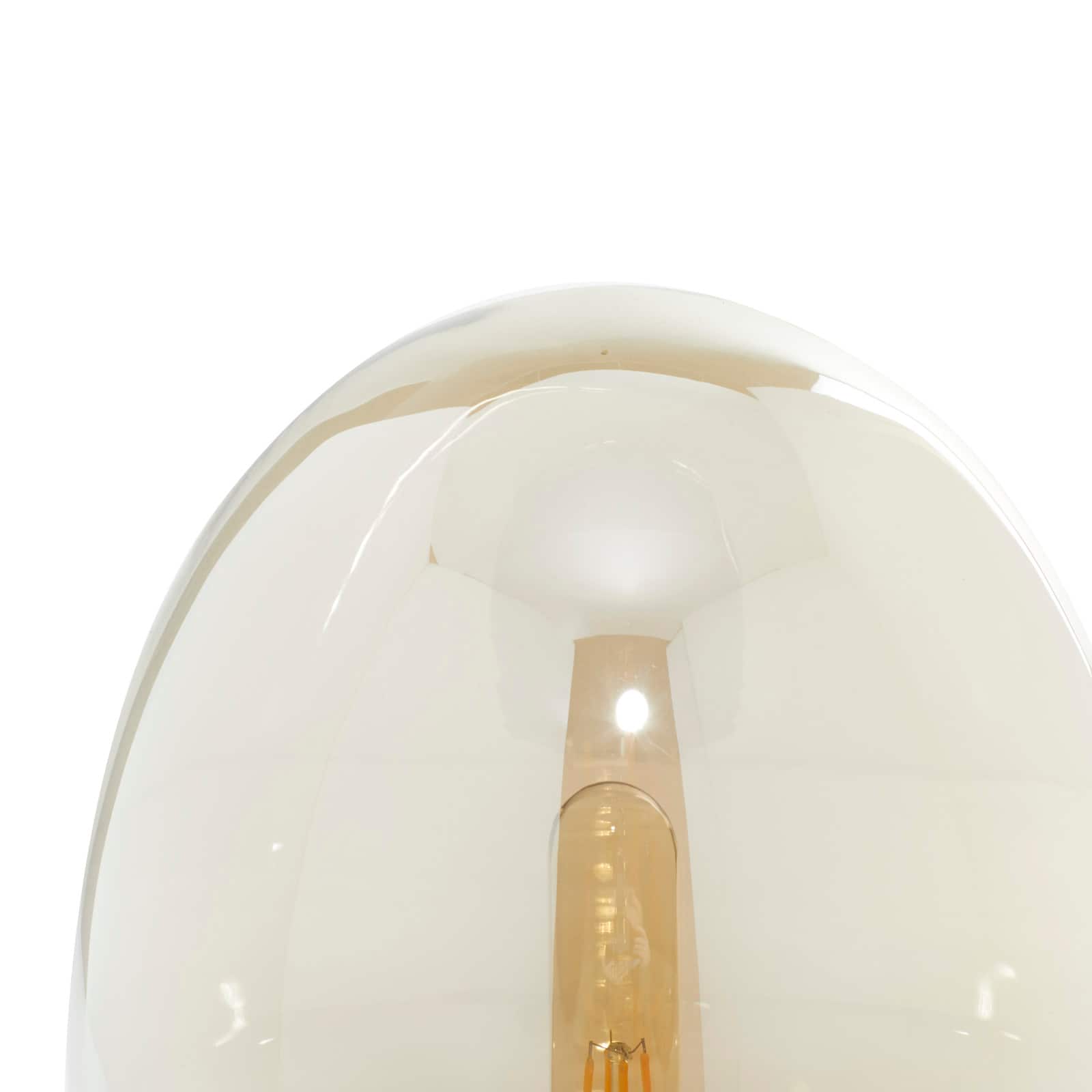14" Gold Metal Modern Table Lamp