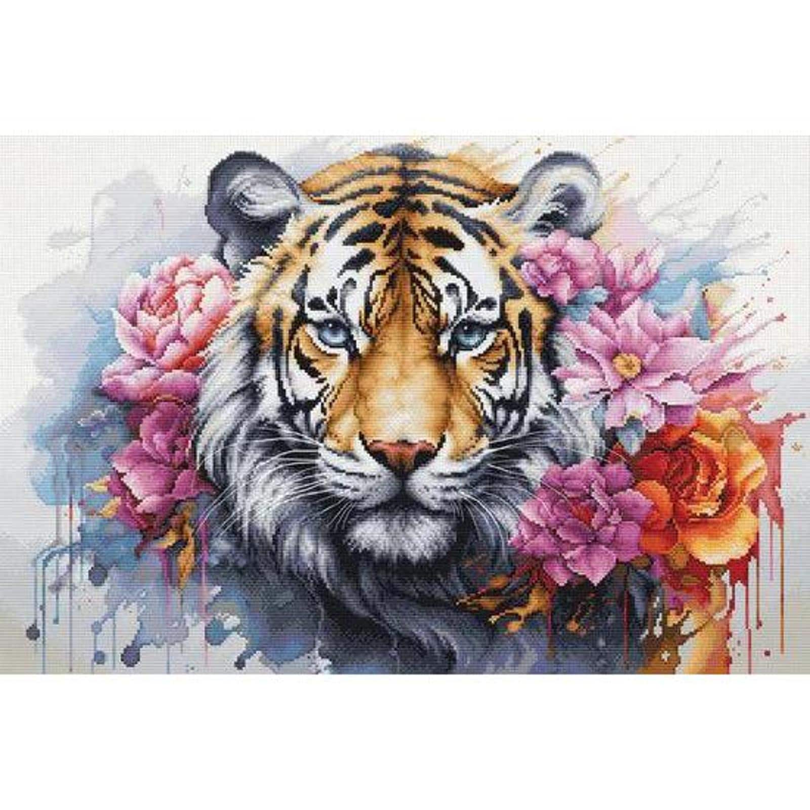 Luca-S Wild Life Of Predator Counted Cross Stitch Kit