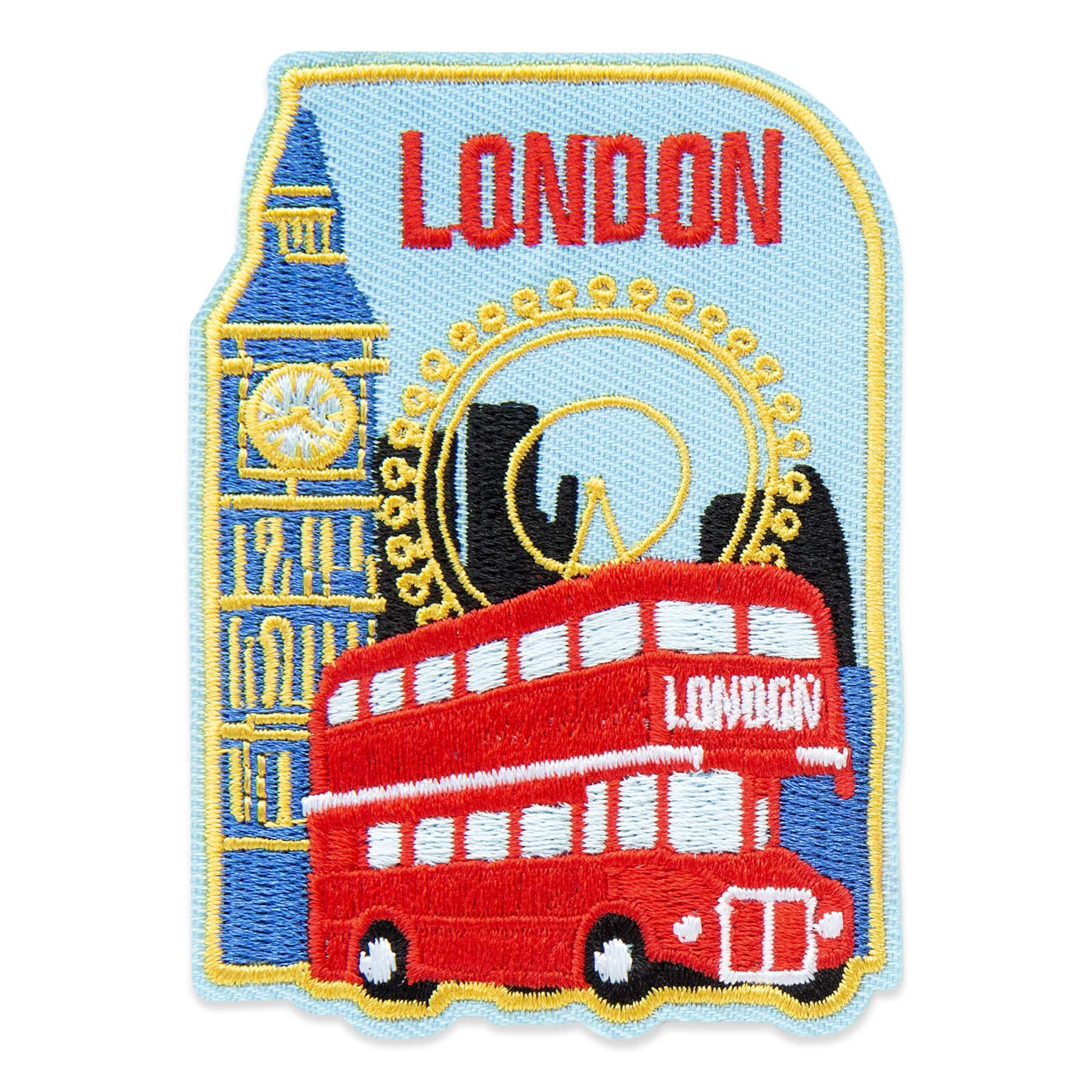London Embroidered Iron-On & Adhesive Patch by Make Market®