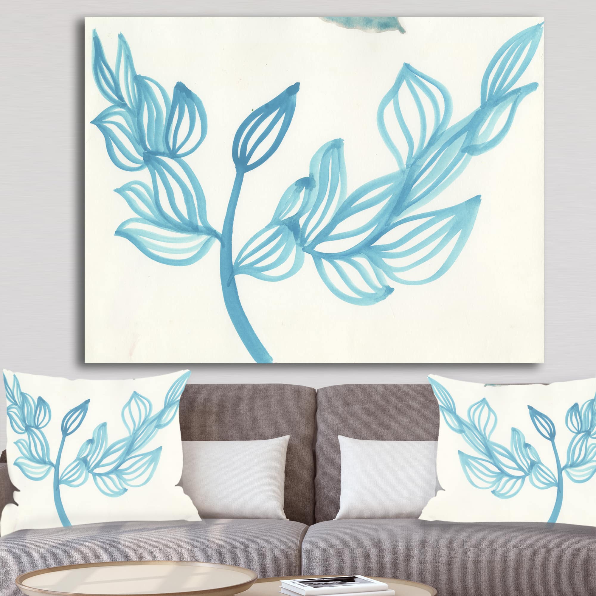 Designart - Blooming Blue
