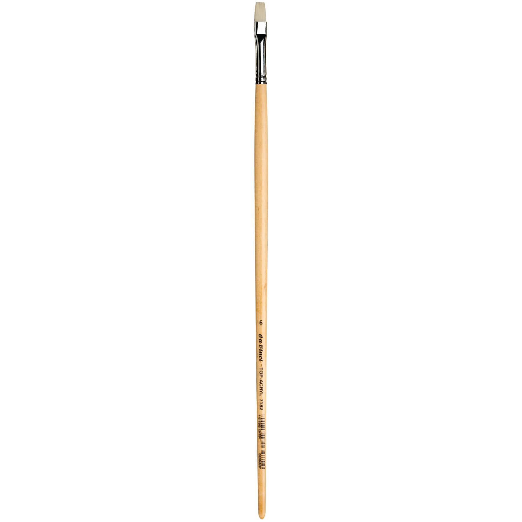 da Vinci TOP ACRYL Series 7182 Synthetic Flat Brush