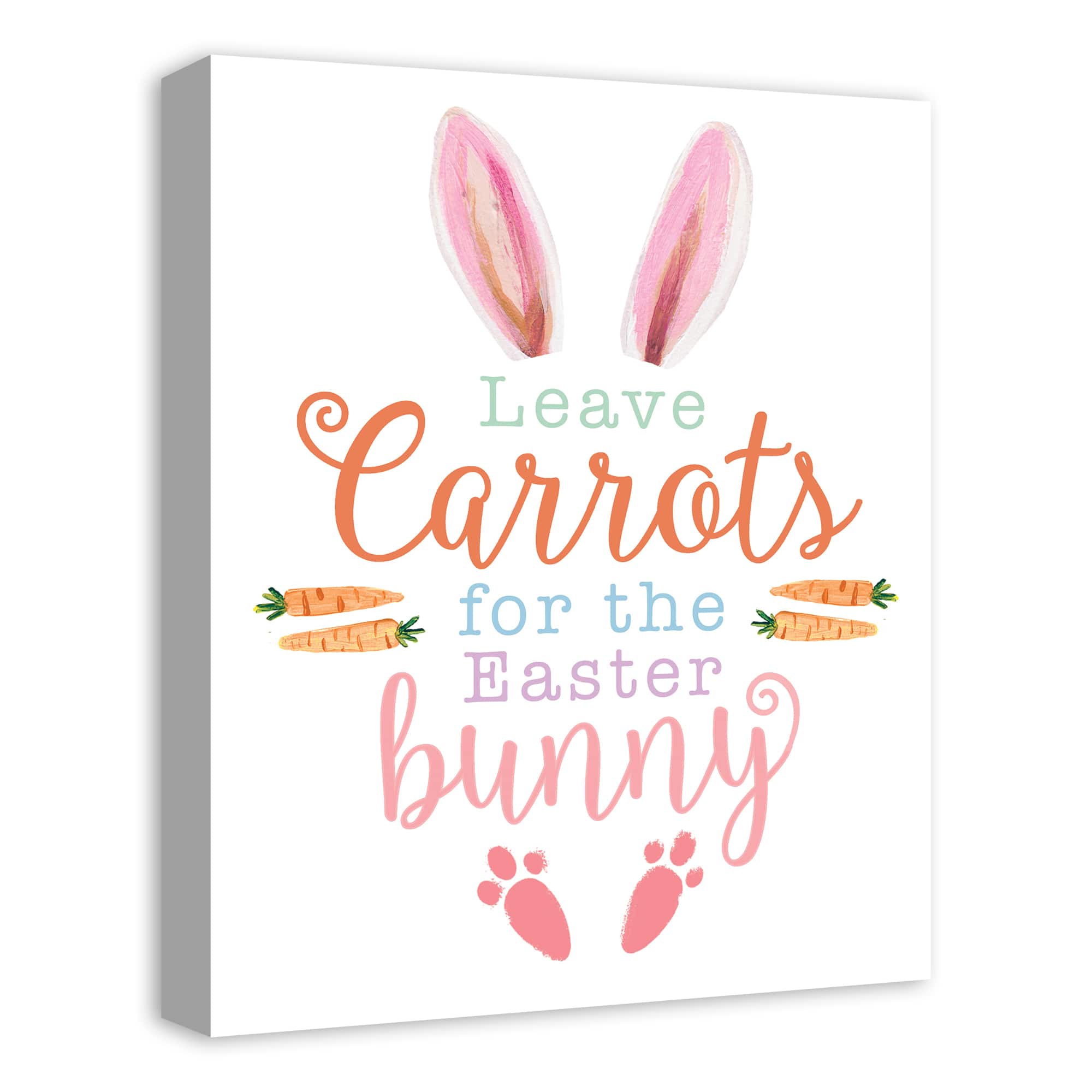 Leave Carrots 16" x 20" Canvas Wall Art