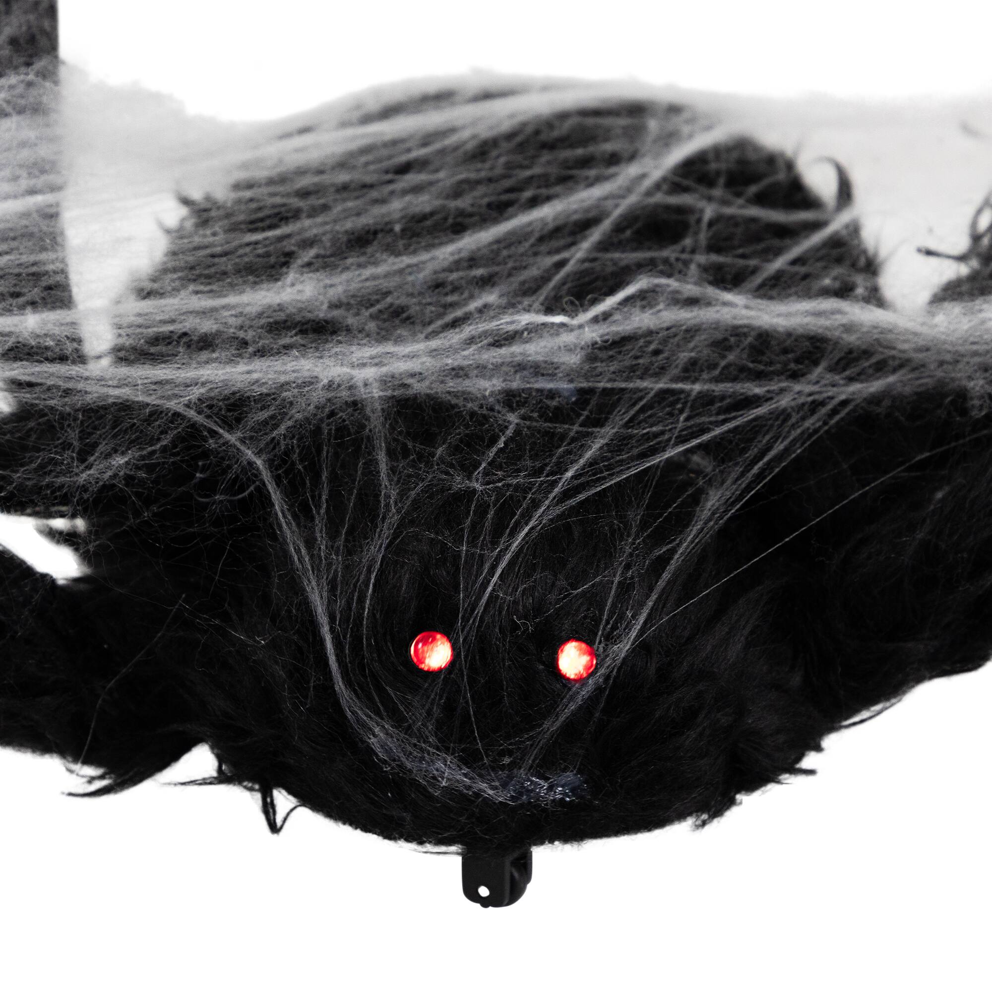 24" Animated Walking Spider with Sound Halloween Decoration