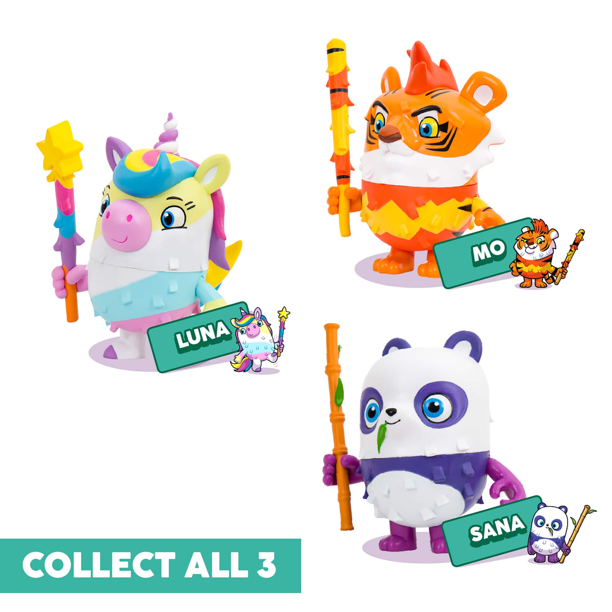Piñata Smashlings Mo the Tiger Piñata Box