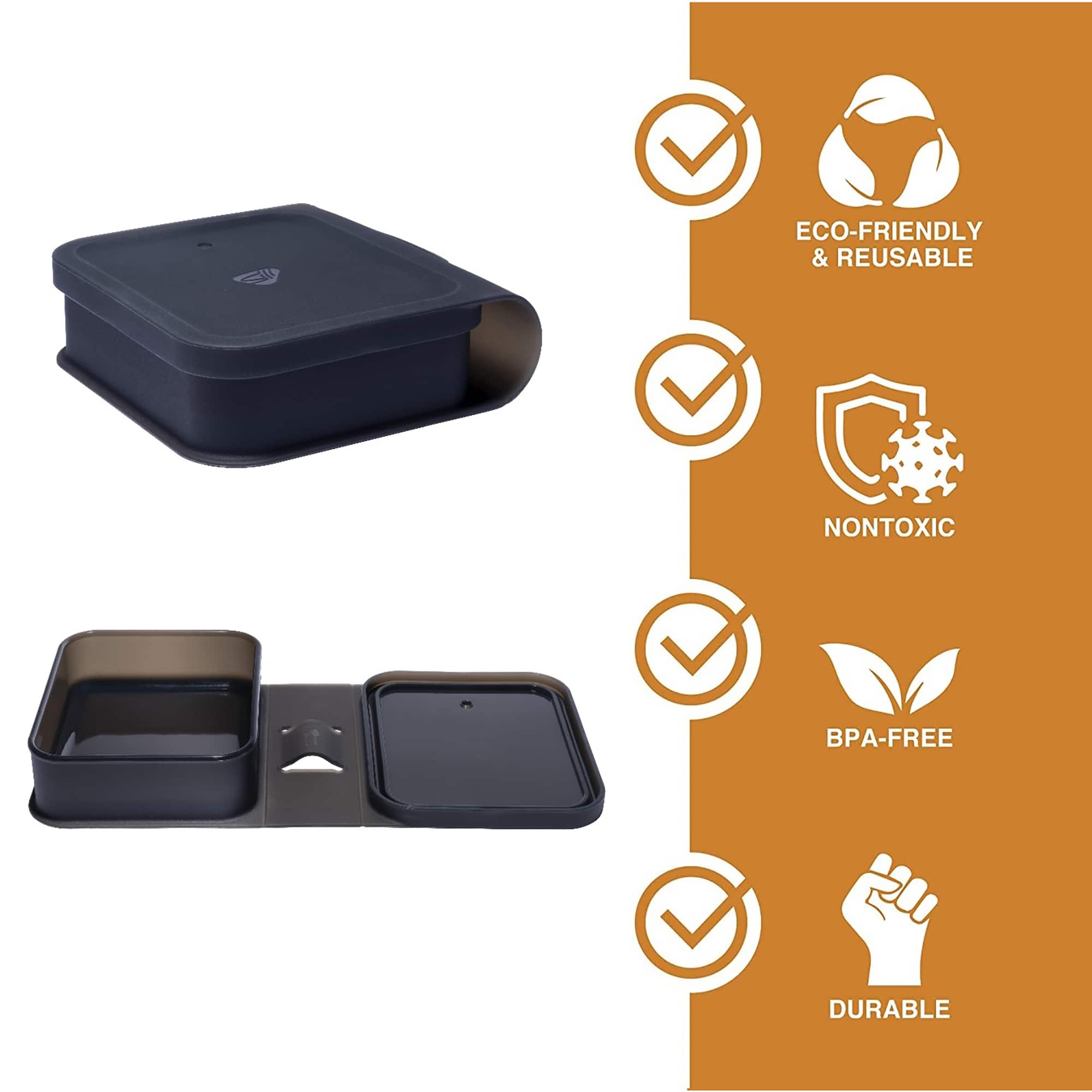 Silipint® Sandwich Size Silicone Go Go Bowls, 2ct.