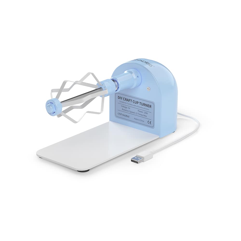 Craft Express Light Blue DIY Cup Turner