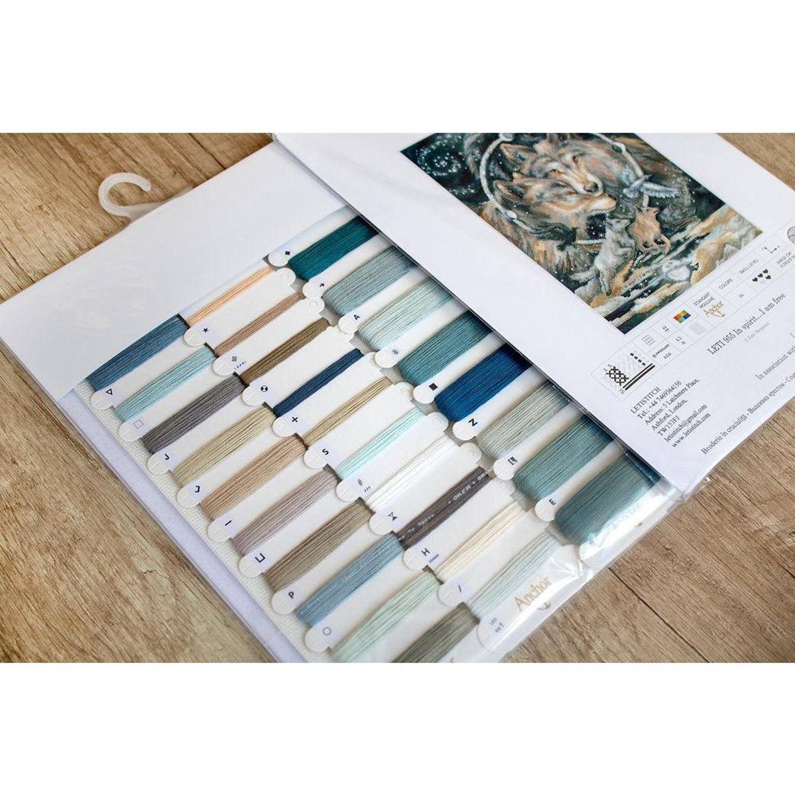 Letistitch In Spirit…I Am Free Counted Cross Stitch Kit