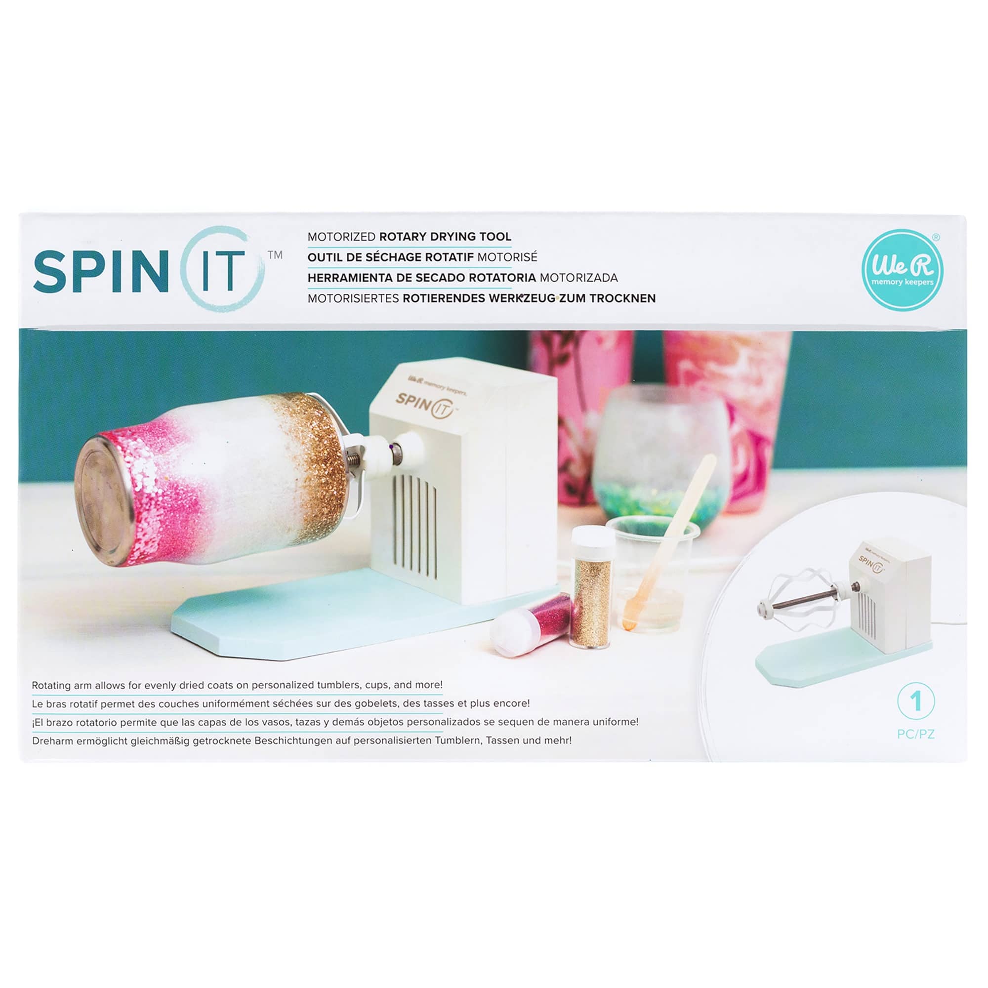 We R Memory Keepers® Spin It™ Motorized Rotary Drying Tool