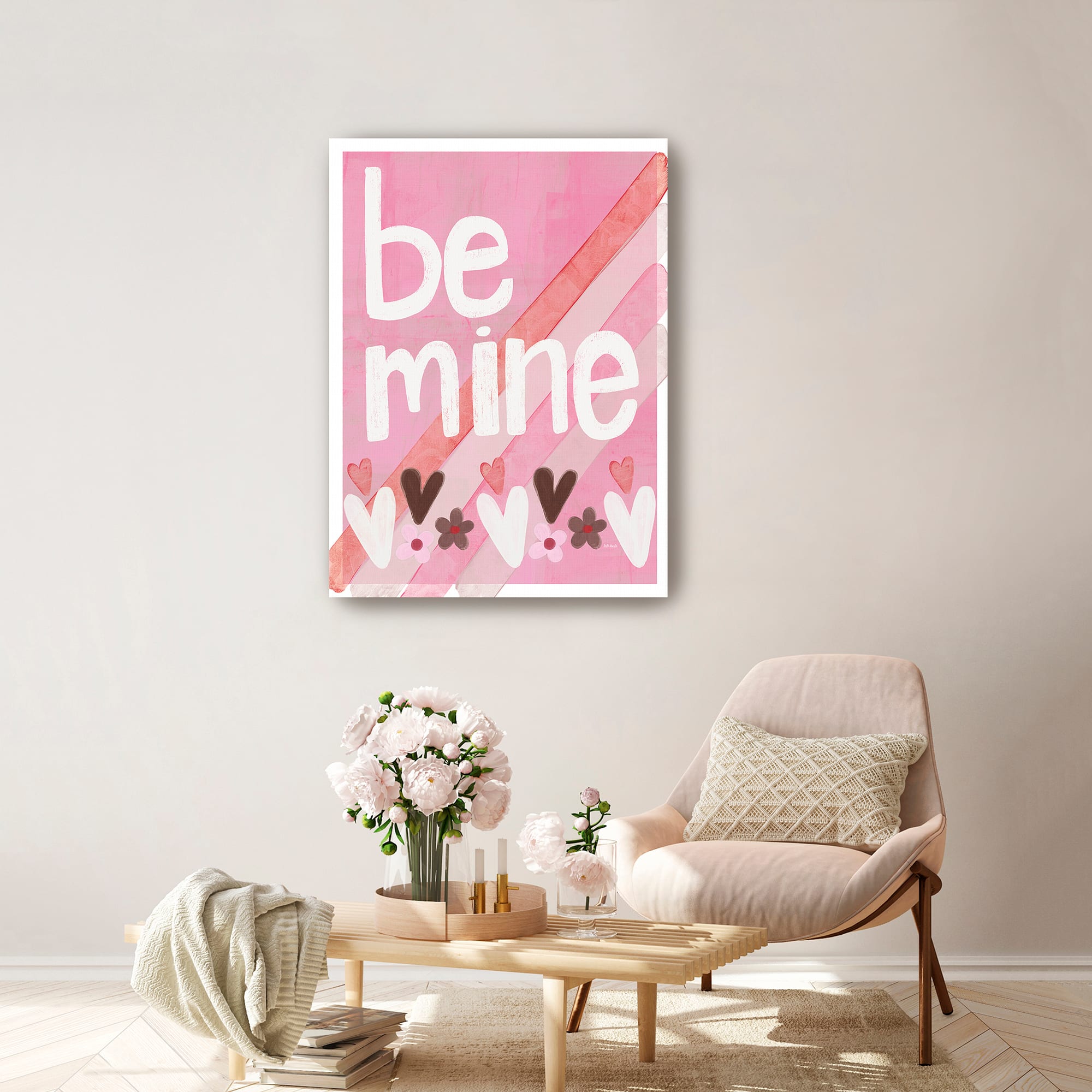 Be Mine Canvas Giclée Art