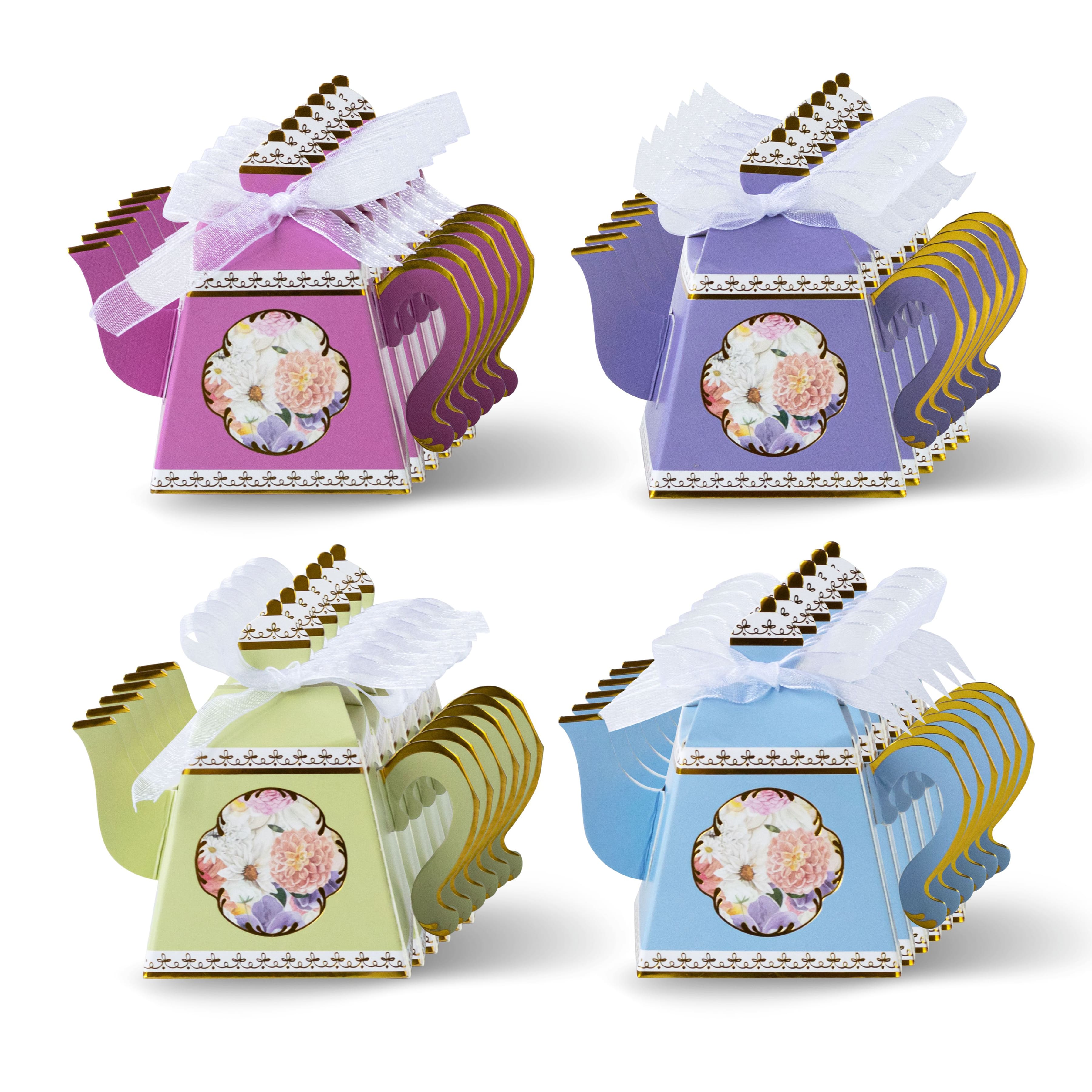 Kate Aspen® Tea Time Party Assorted Favor Box Set