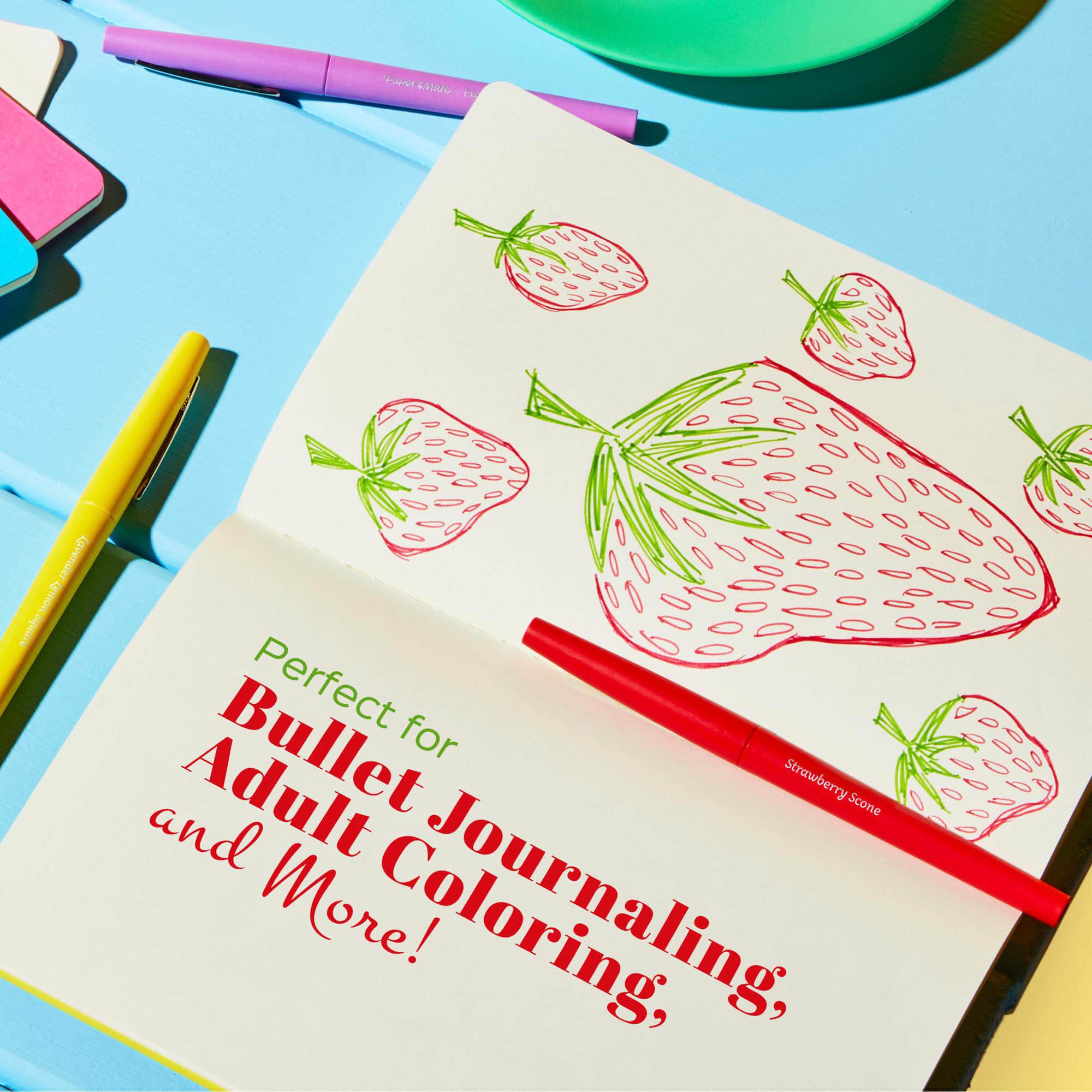 Ensemble de stylos à pointe feutrée Scented Sunday Brunch Flair! de Paper Mate