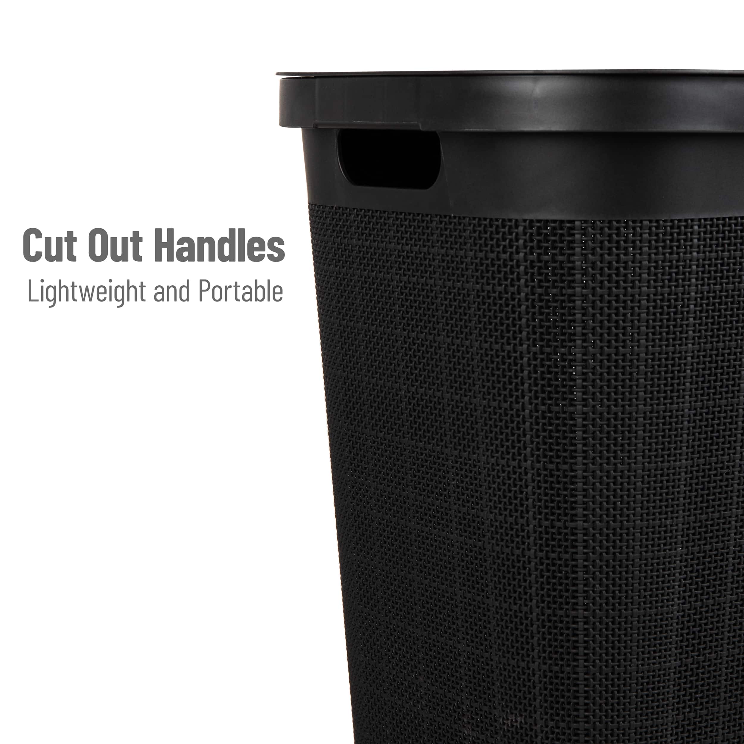 Mind Reader 18" x 24" Slim Laundry Hamper