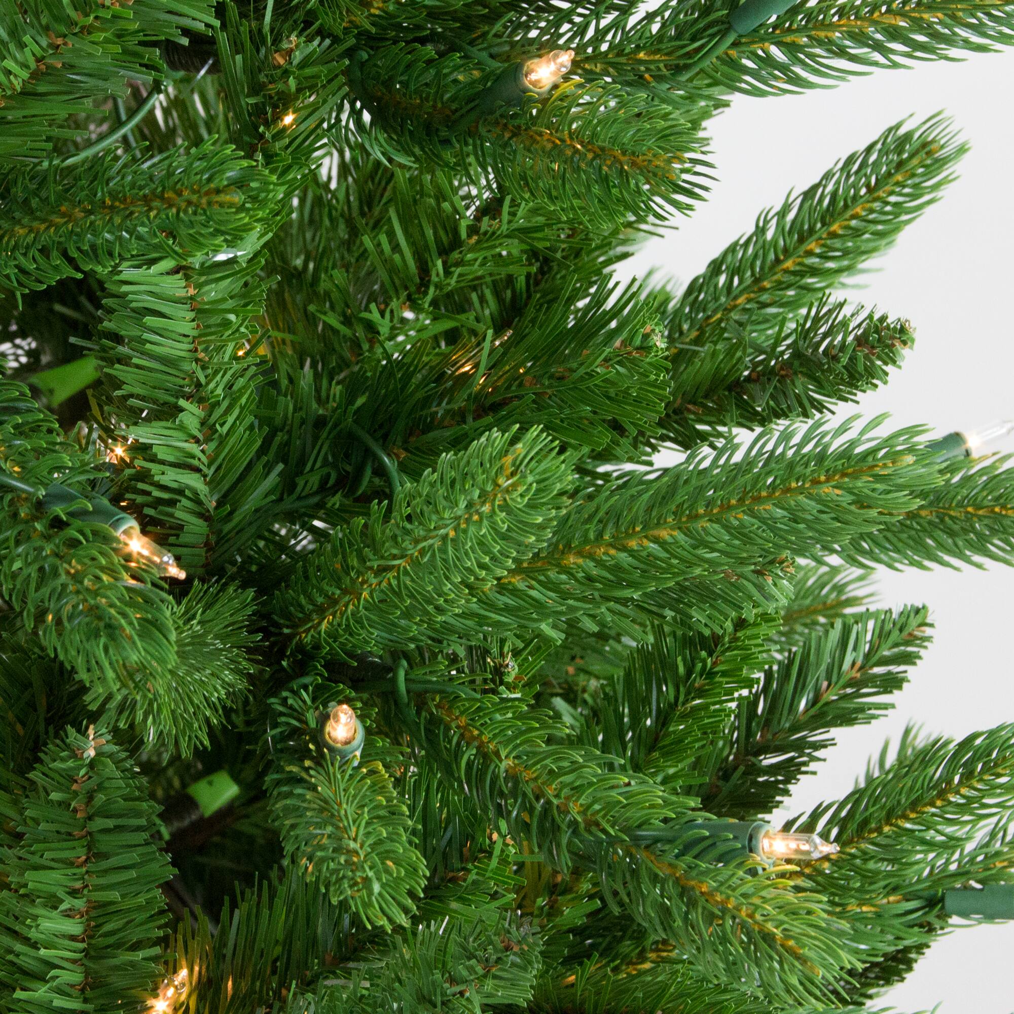 7.5ft. Pre-Lit Real Touch™️ Northwood Noble Fir Artificial Christmas Tree, Clear Lights