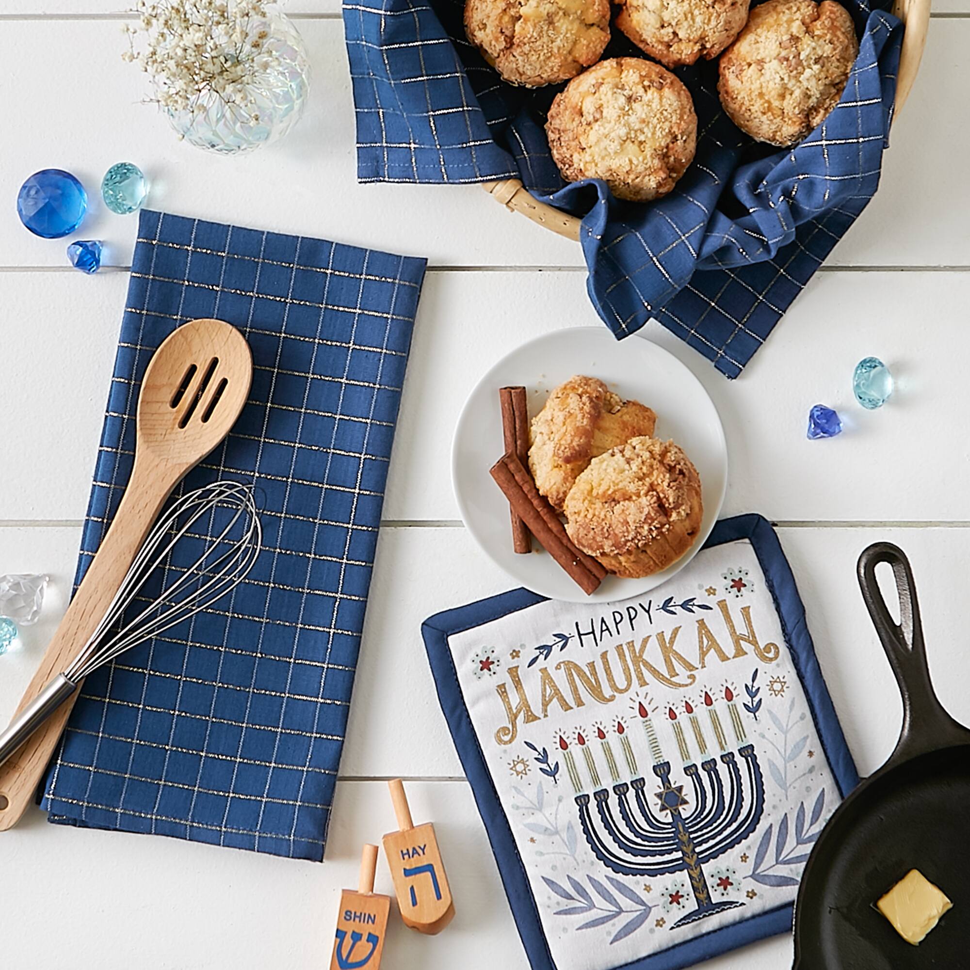 DII® Hanukkah Potholder Gift Set