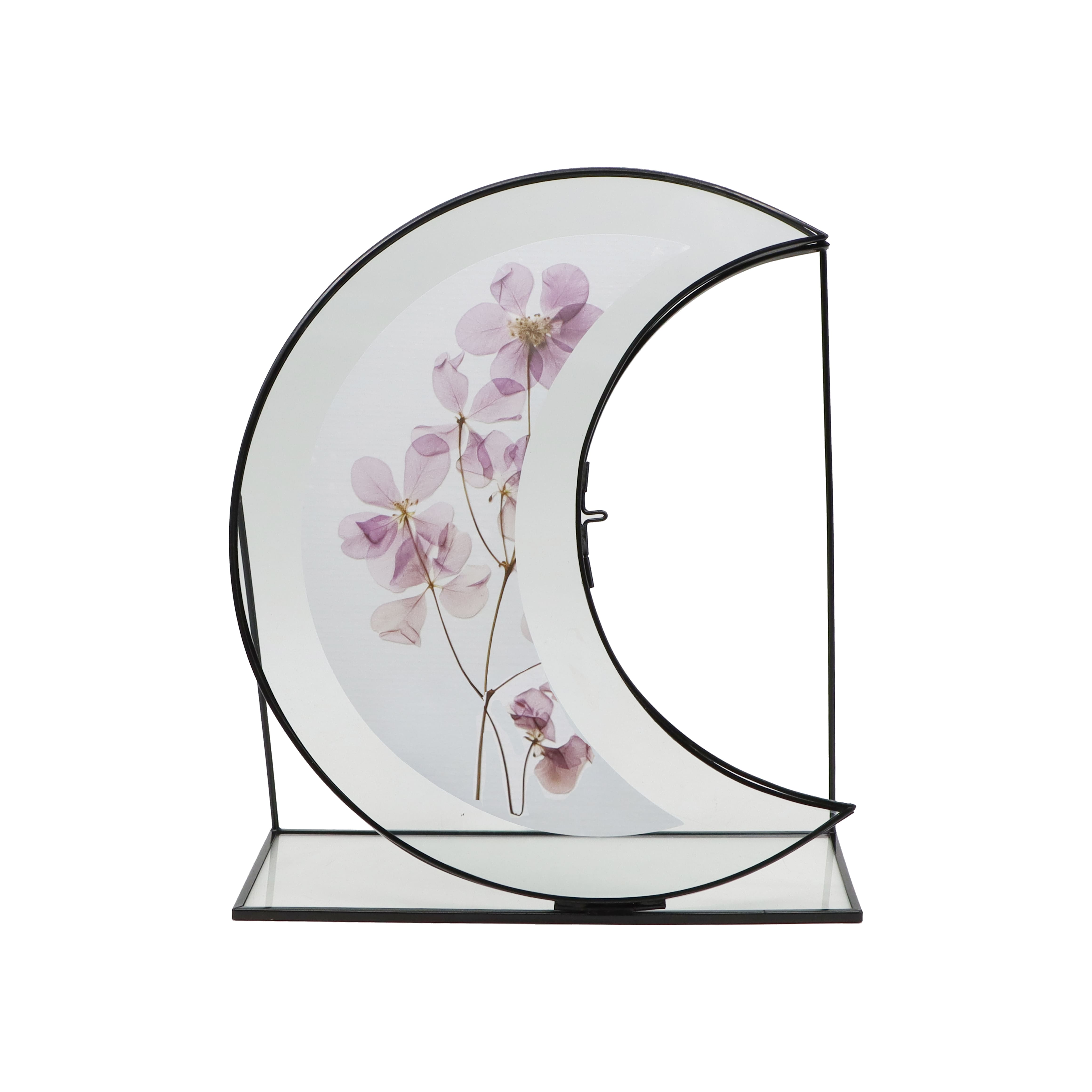 9.5" Glass Moon Frame with Stand by Ashland®