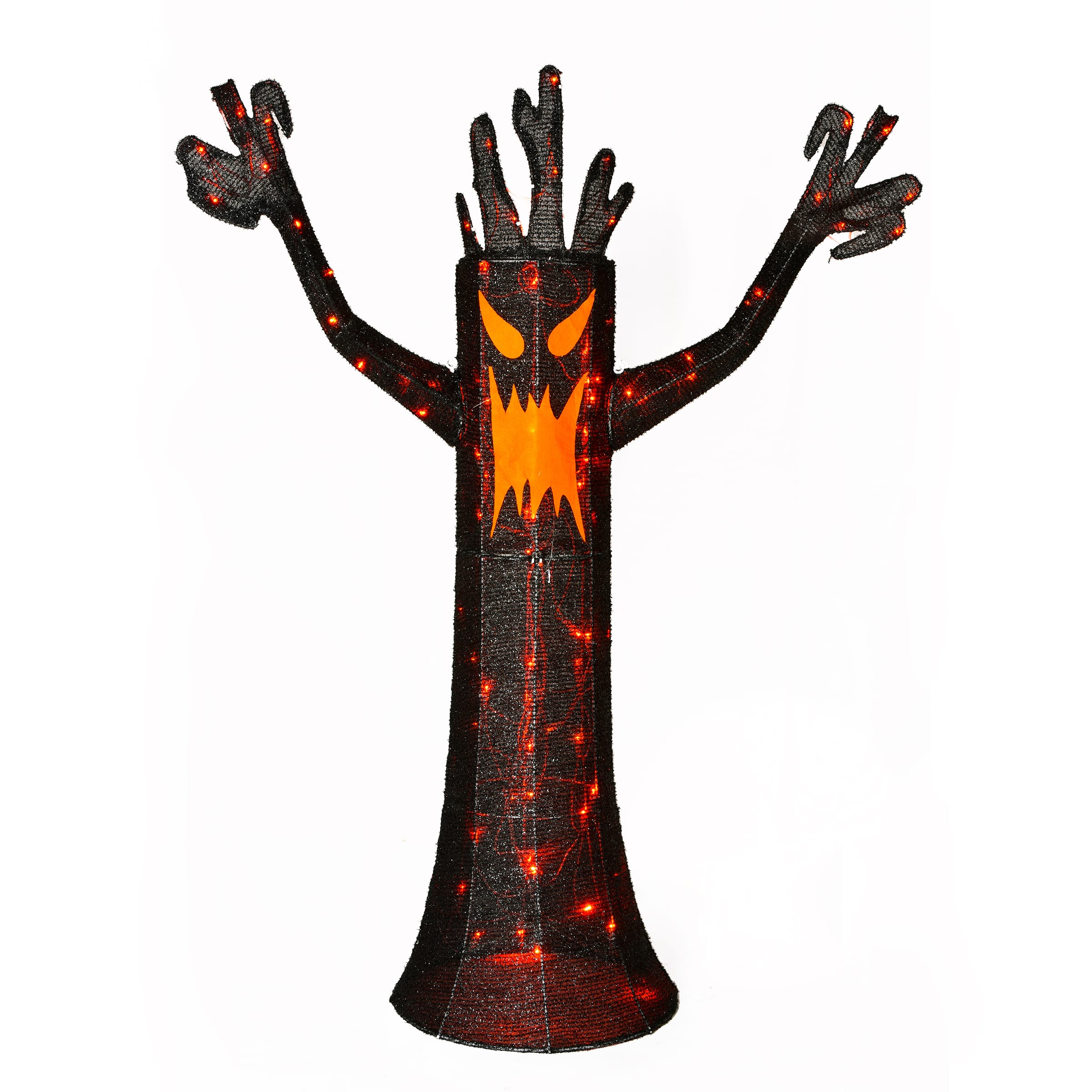 4ft. Pre-Lit Scary Halloween Tree