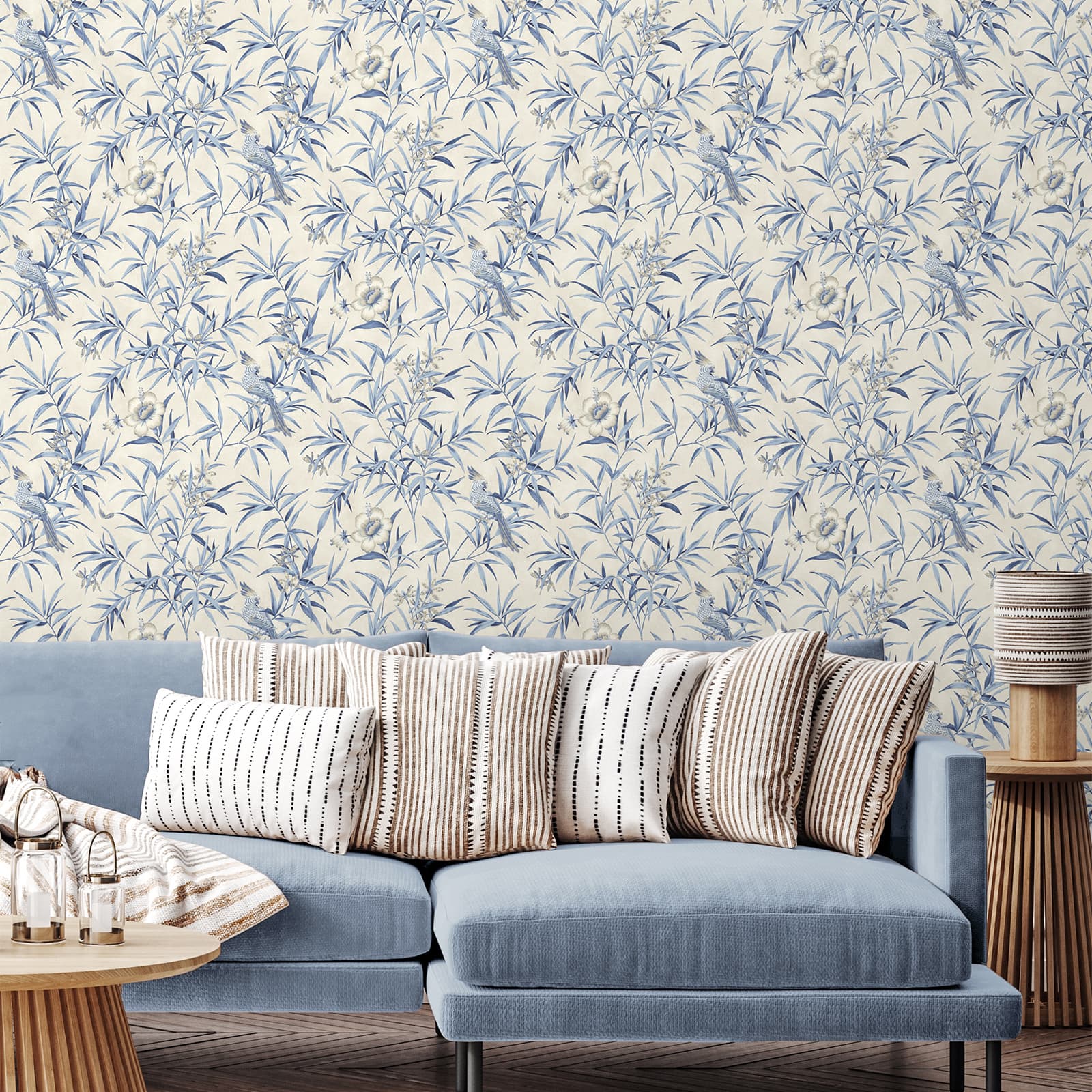 Surface Style Bamboo Garden Peel & Stick Wallpaper