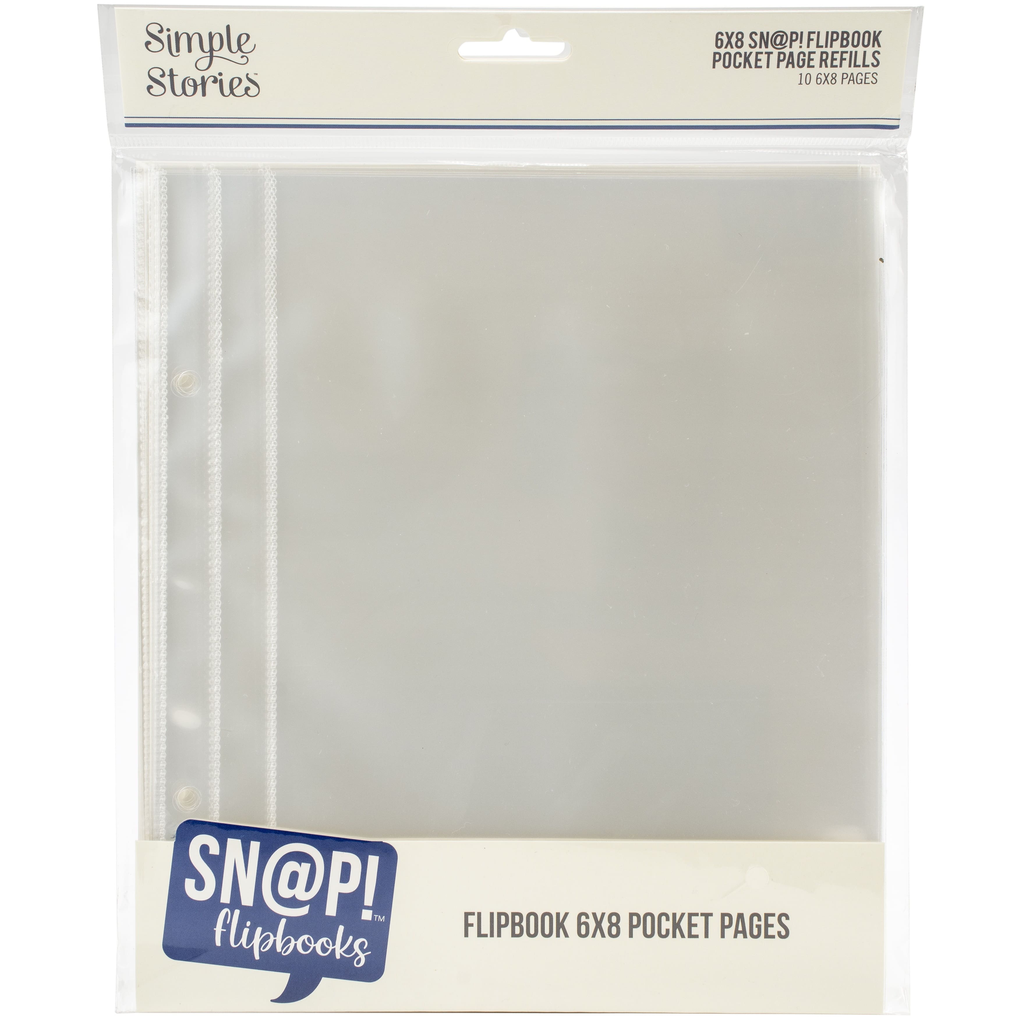 Simple Stories Sn@p!™ 6" x 8" Flipbook Pocket Pages