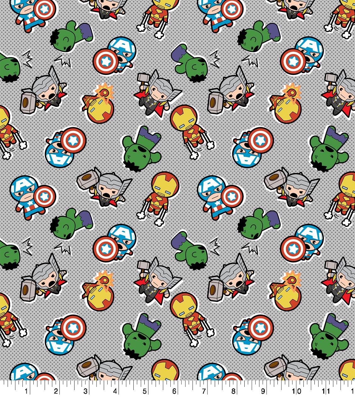 Marvel® Kawaii Nursery Cotton Fabric