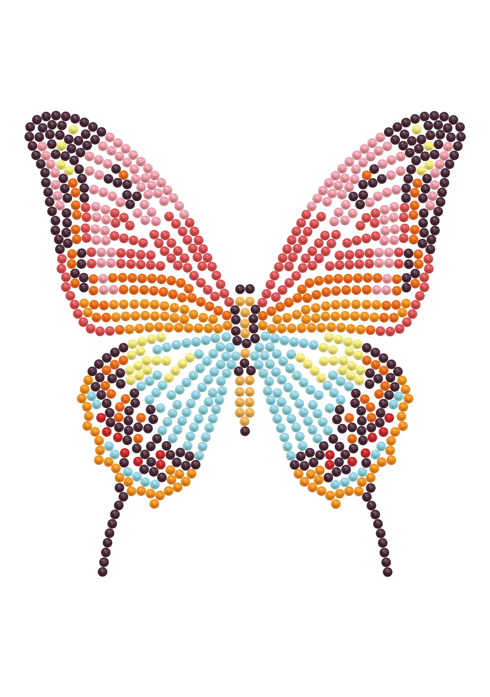 Diamond Dotz® Butterfly Iron-On 'n' Dot Kit