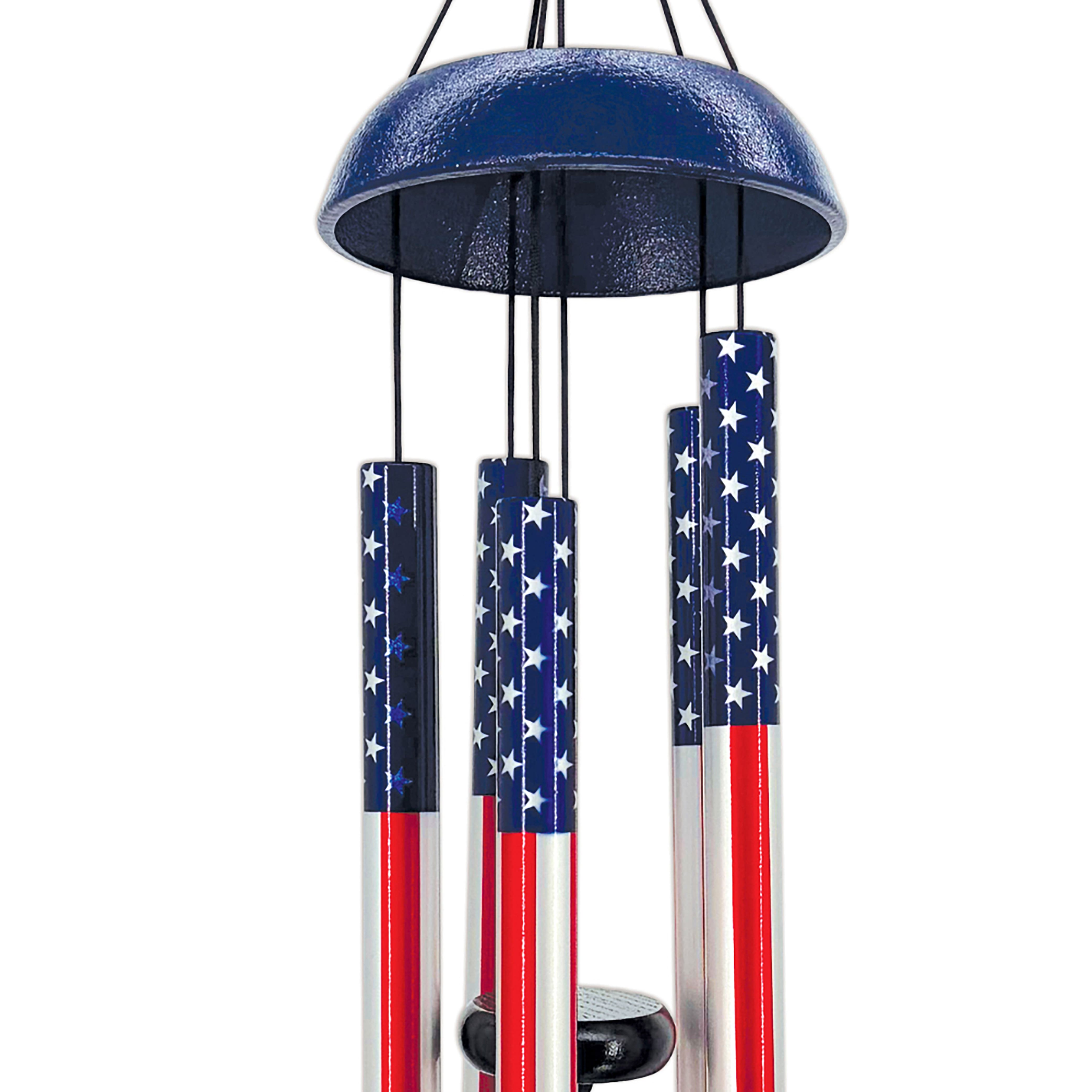 Sunset Vista Designs® Stars & Stripes Americana Wind Chime