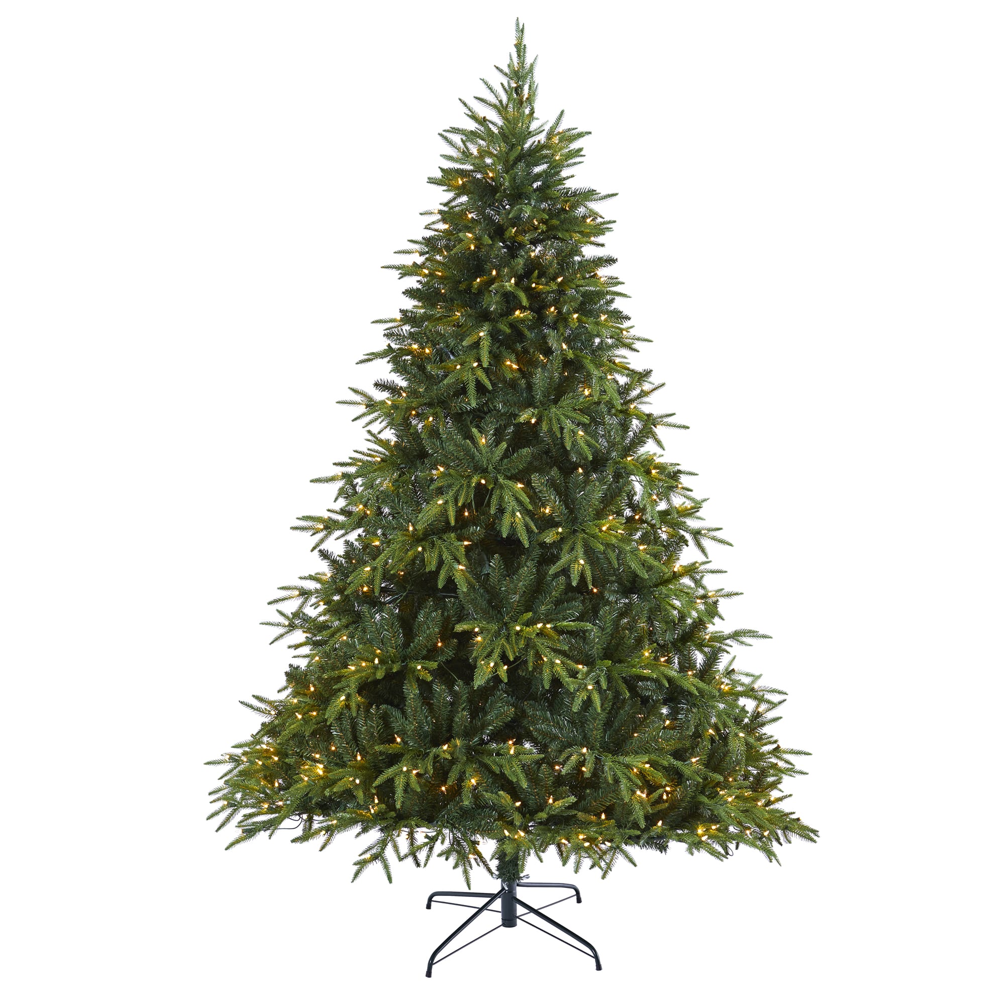 7ft. Pre-Lit Colorado Mountain Fir Artificial Christmas Tree, Clear LED Lights