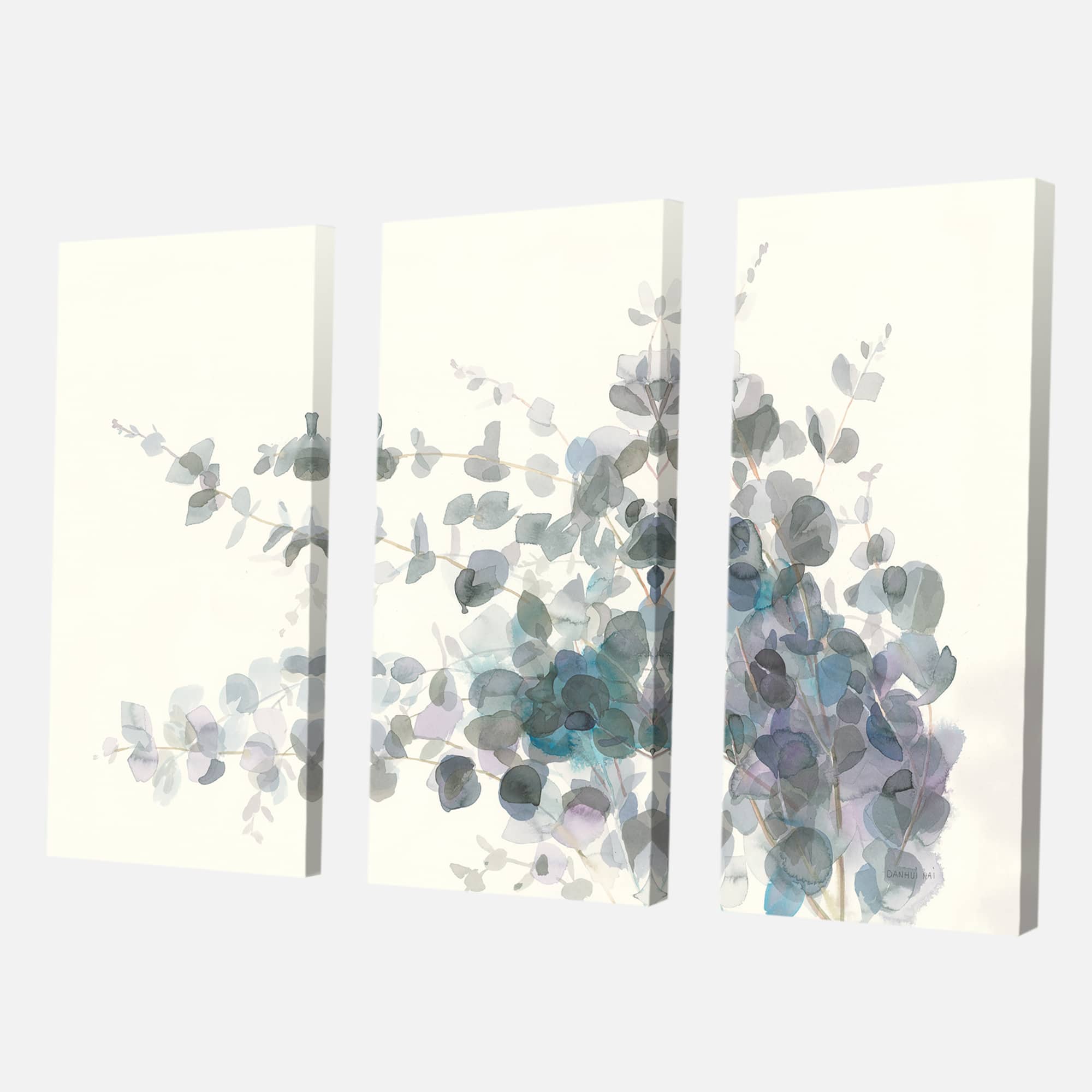 Designart - Grey Watercolor Flower II