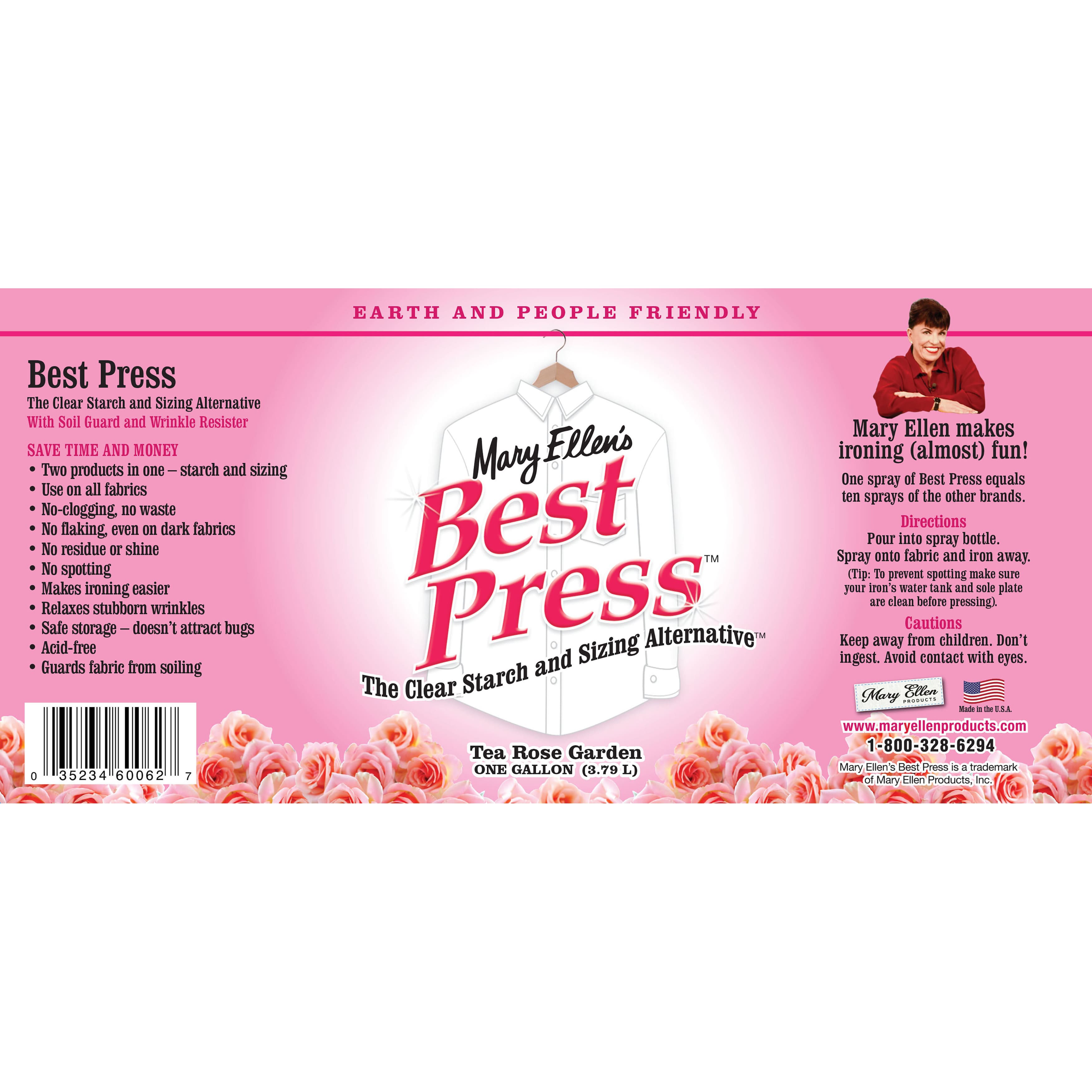 Mary Ellen's Best Press™ 1gal. Clear Starch & Sizing Alternative