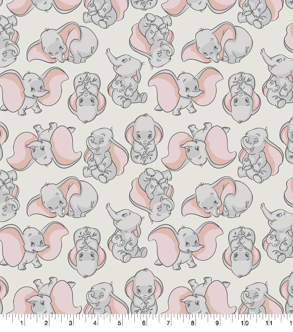 Disney® Dumbo Poses Cotton Fabric