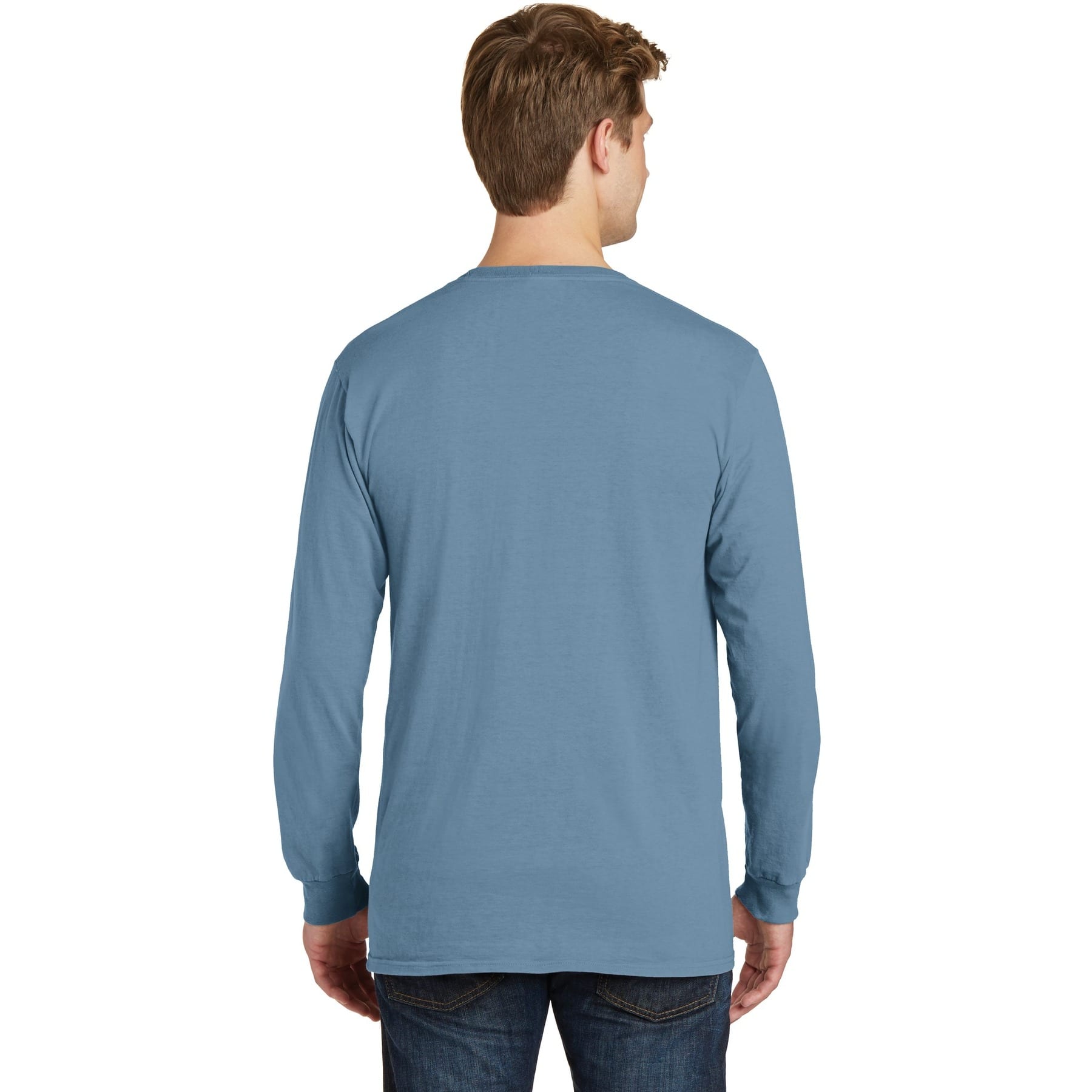 Port & Company® Beach Wash® Colors Garment-Dyed Long Sleeve Tee