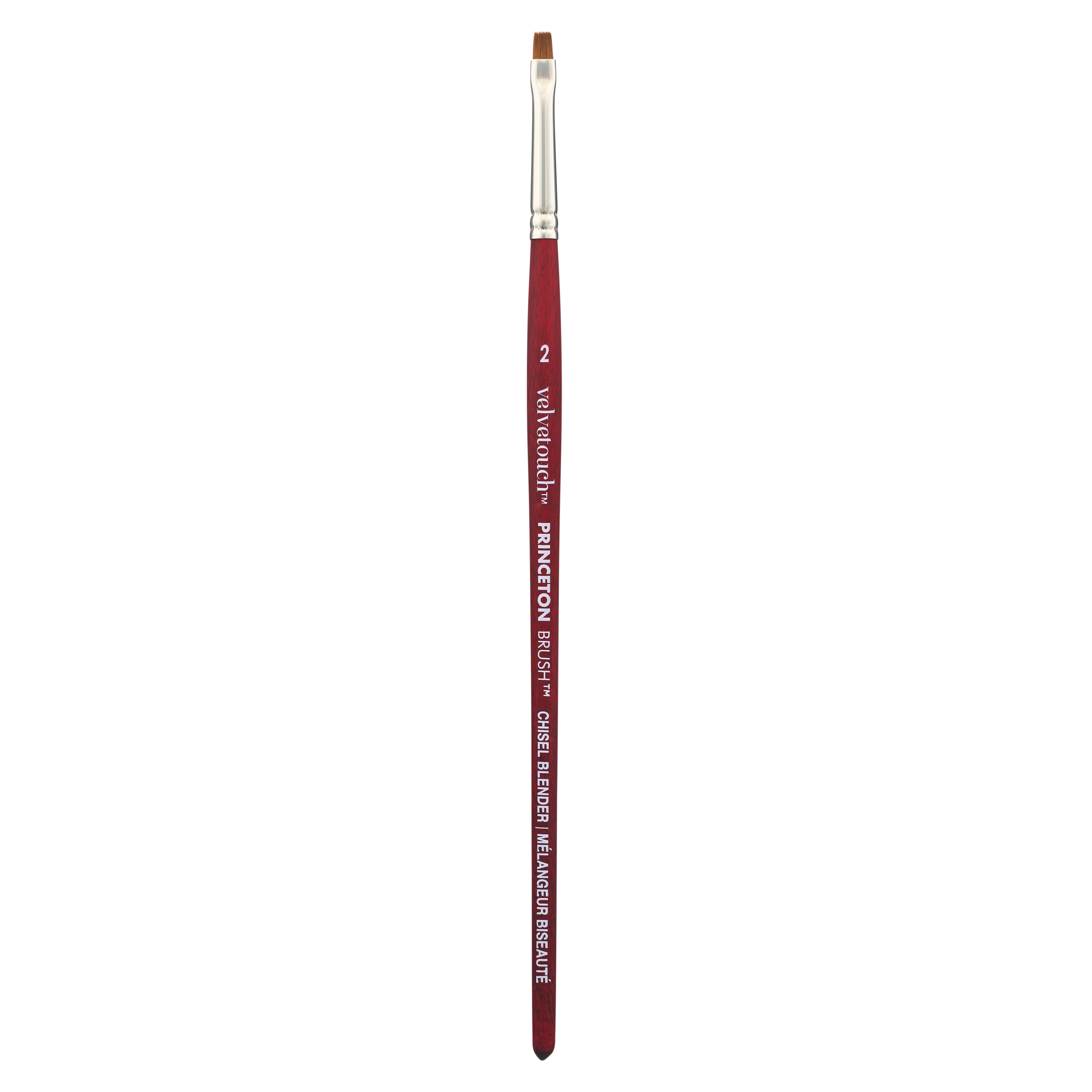 12 Pack: Princeton™ Velvetouch™ Series 3950 Chisel Blender Brush